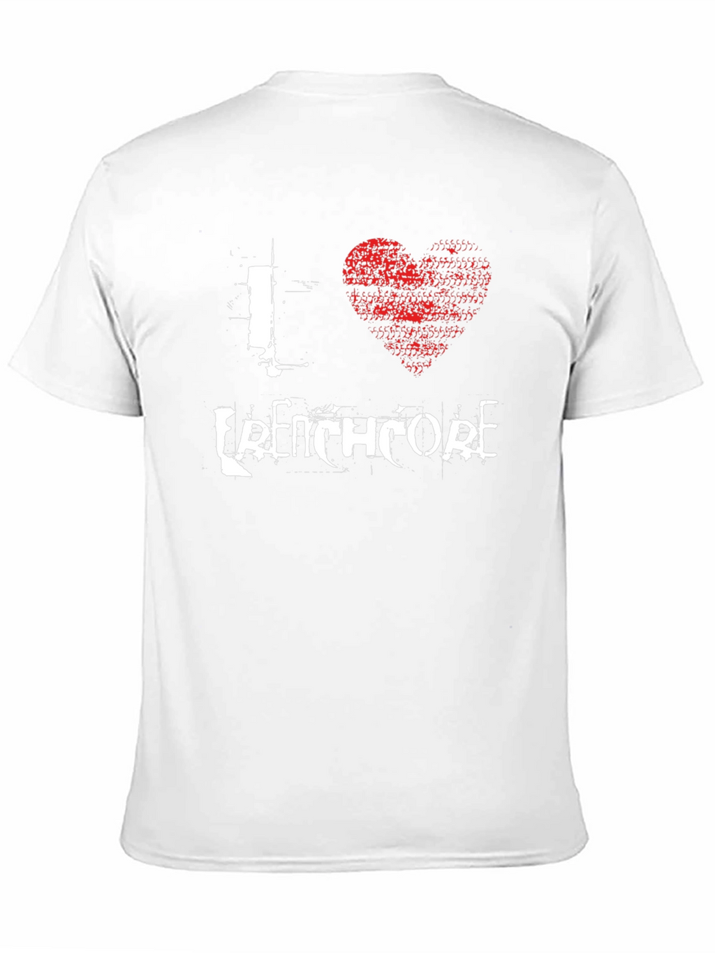 I Love Frenchcore Black Graphic T-Shirt