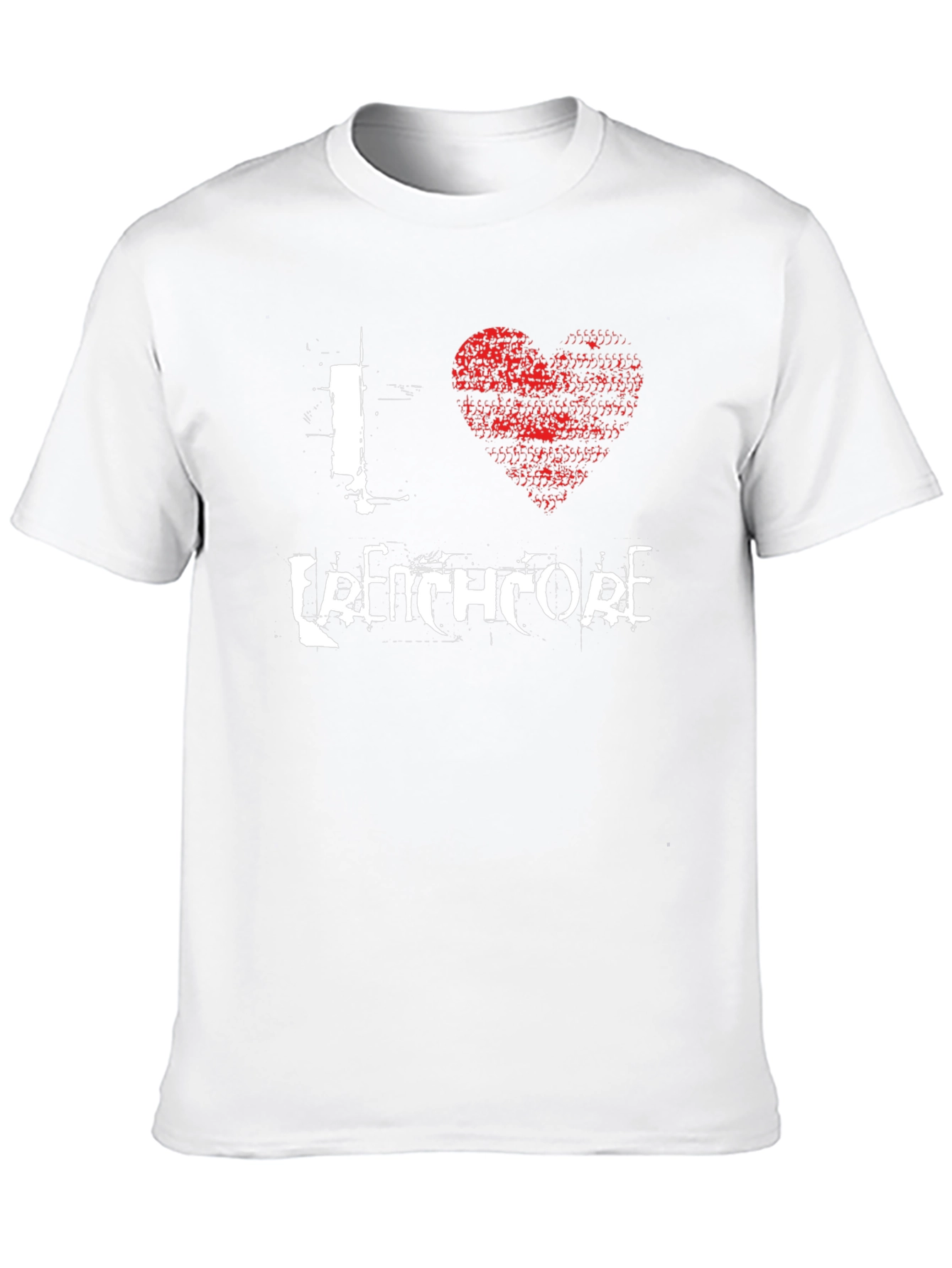 I Love Frenchcore Black Graphic T-Shirt