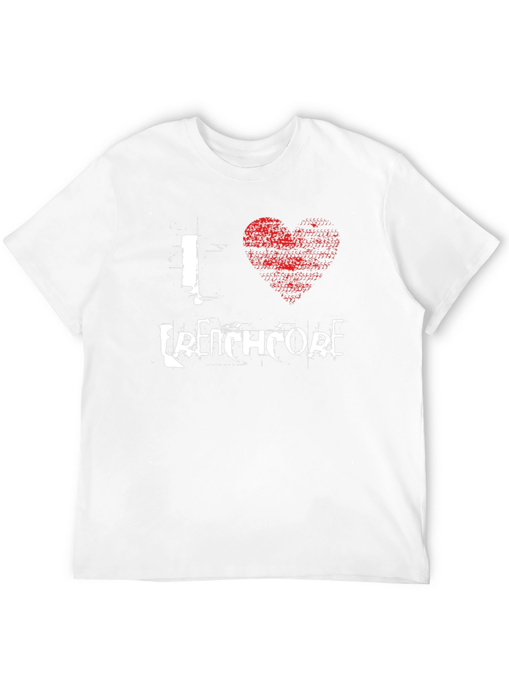 I Love Frenchcore Black Graphic T-Shirt