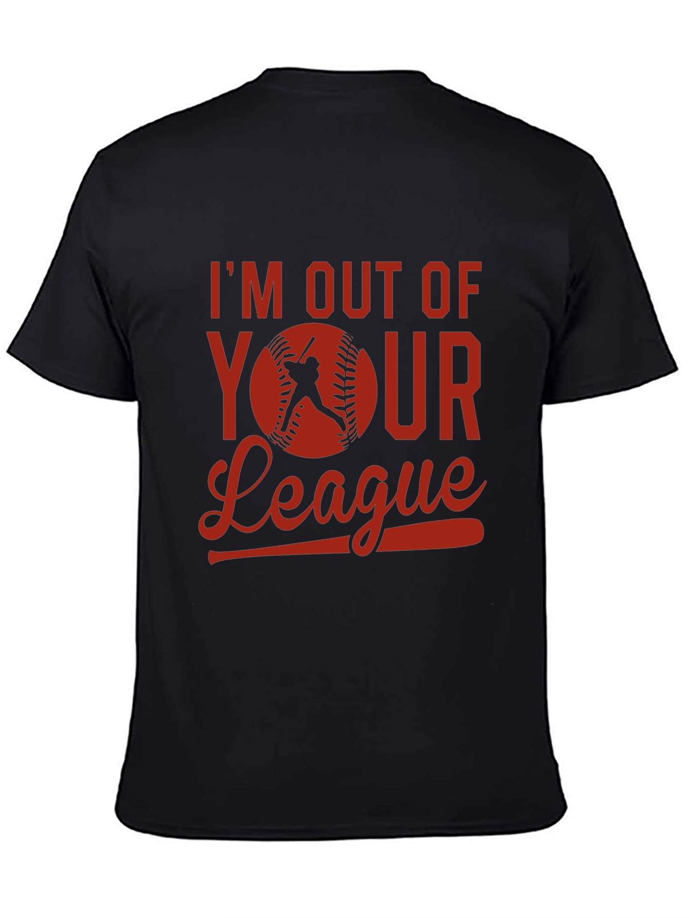 Im Out of Your League Baseball Graphic Tee