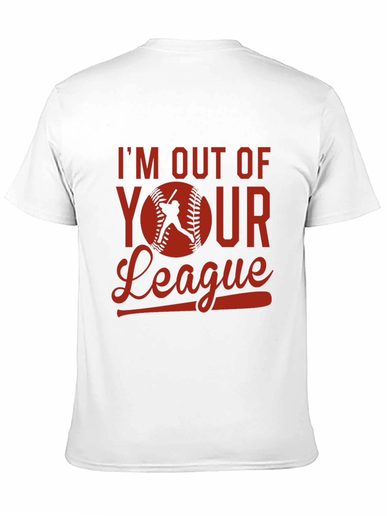 Im Out of Your League Baseball Graphic Tee