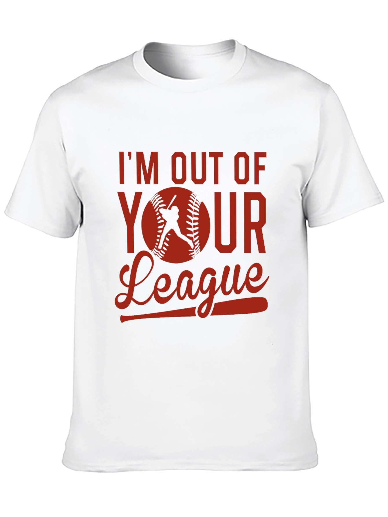 Im Out of Your League Baseball Graphic Tee