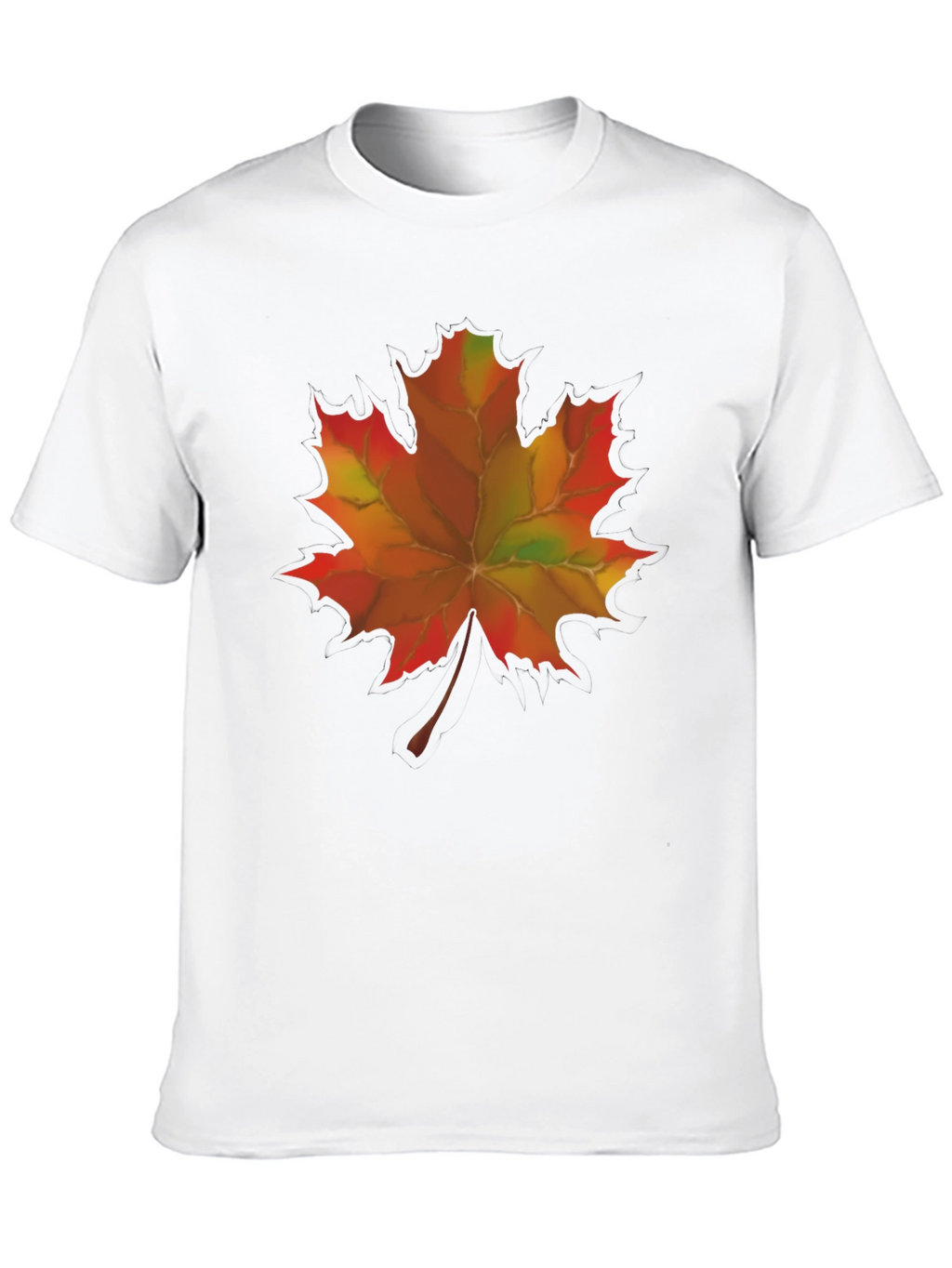 Fall Maple Leaf T-Shirt - Autumn Graphic Tee