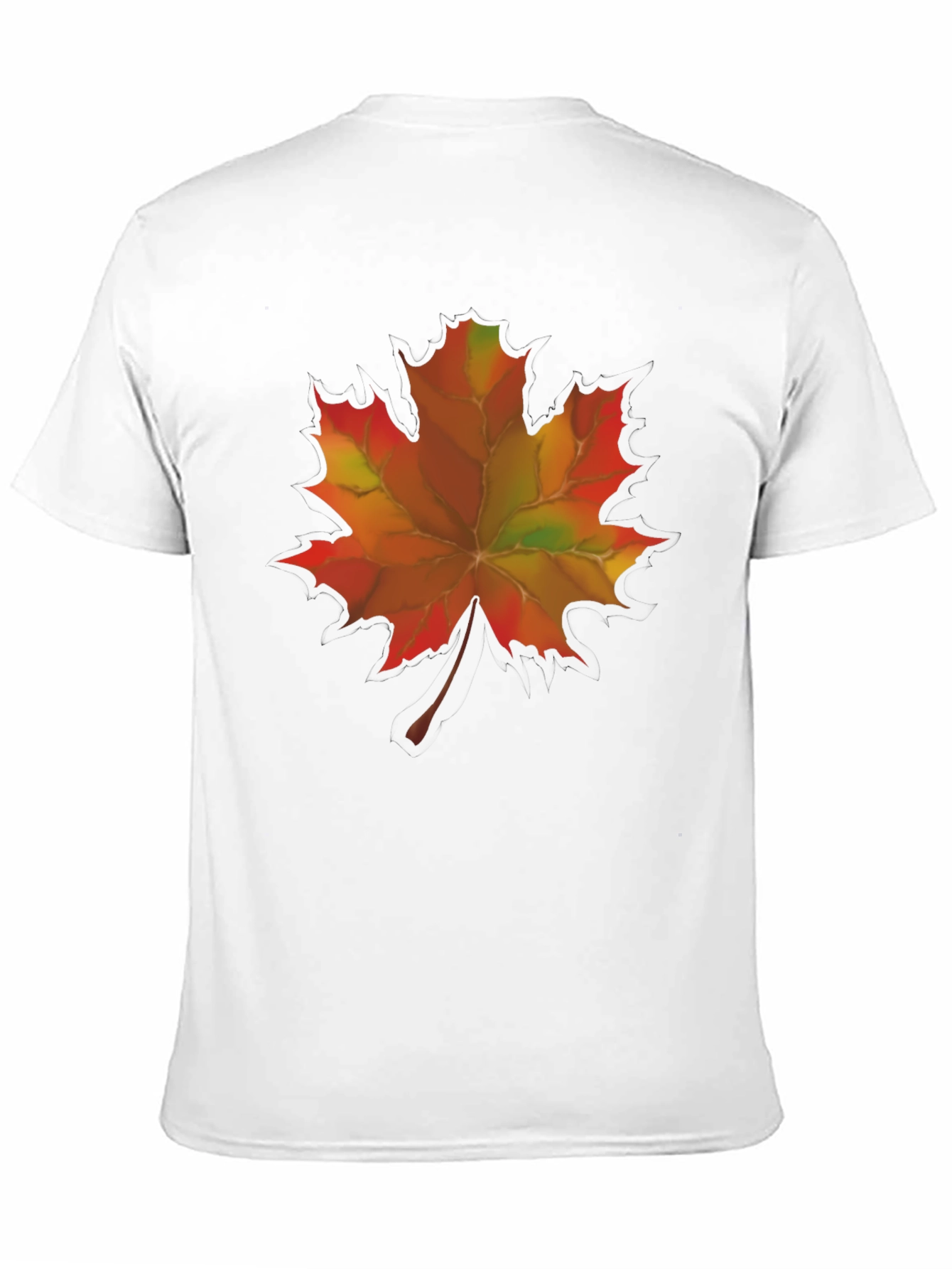 Fall Maple Leaf T-Shirt - Autumn Graphic Tee