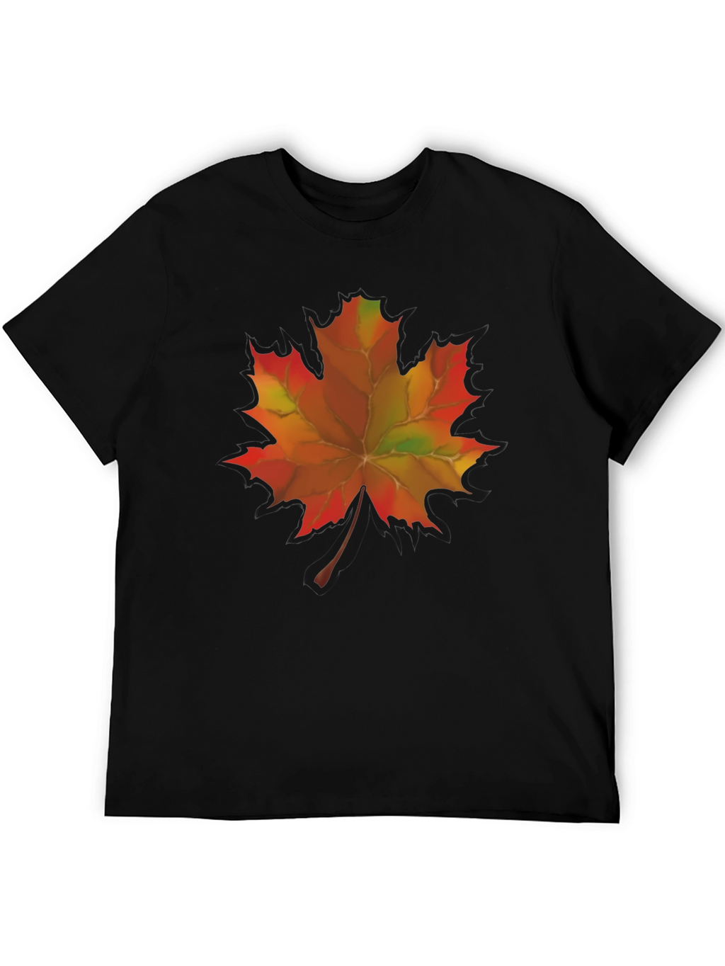 Fall Maple Leaf T-Shirt - Autumn Graphic Tee