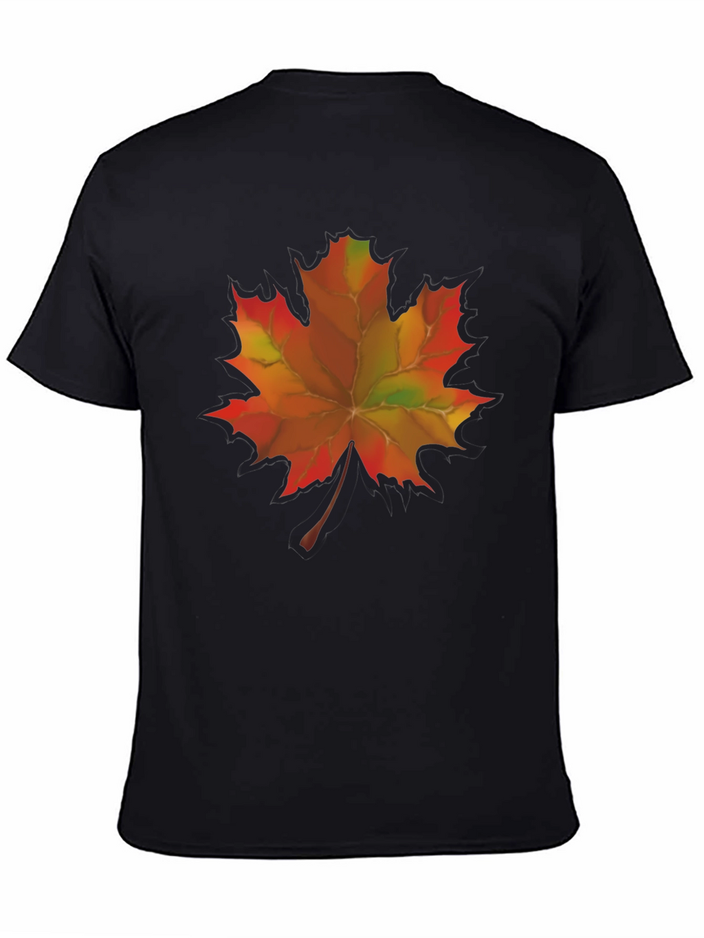 Fall Maple Leaf T-Shirt - Autumn Graphic Tee