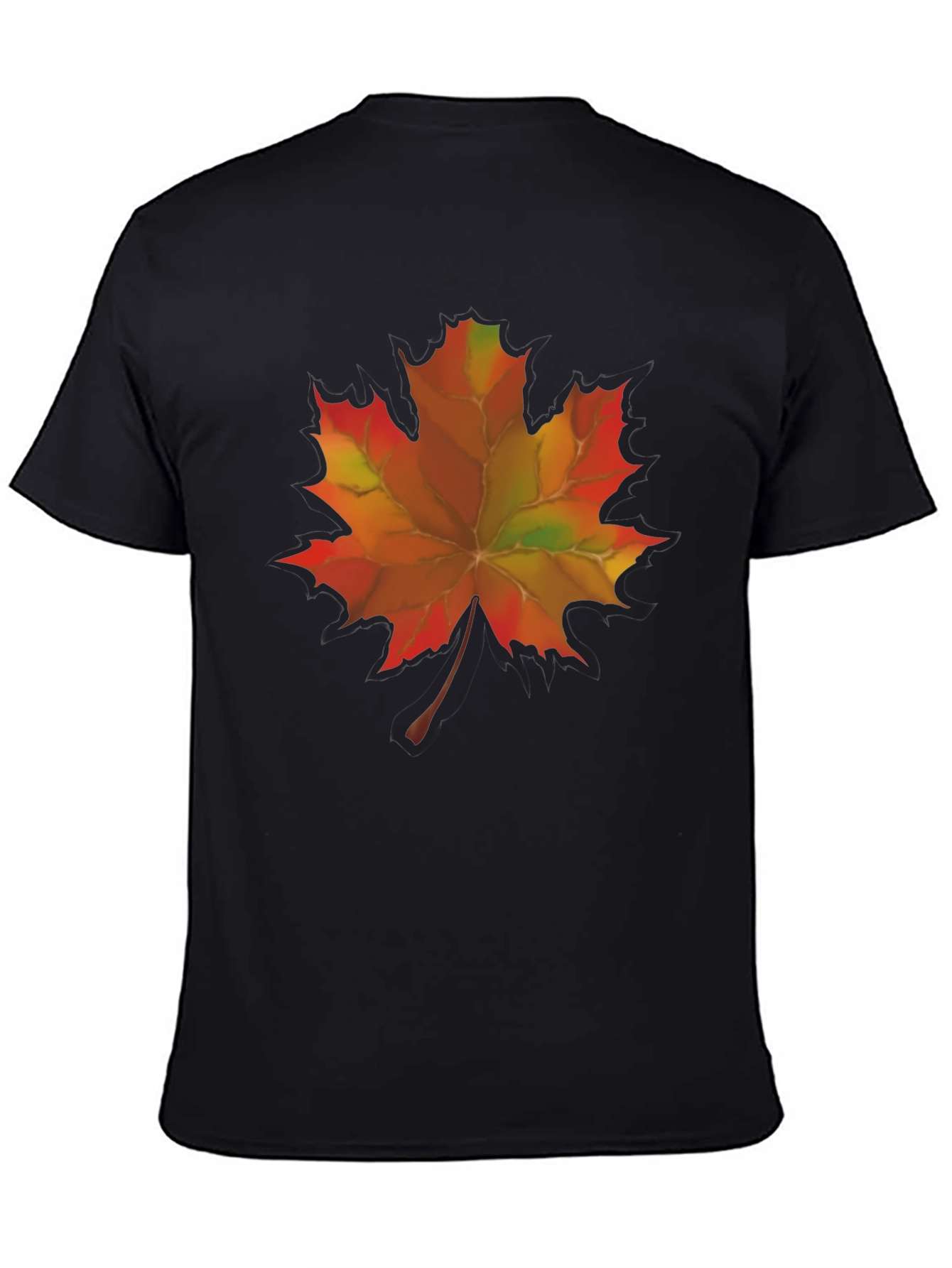 Fall Maple Leaf T-Shirt - Autumn Graphic Tee