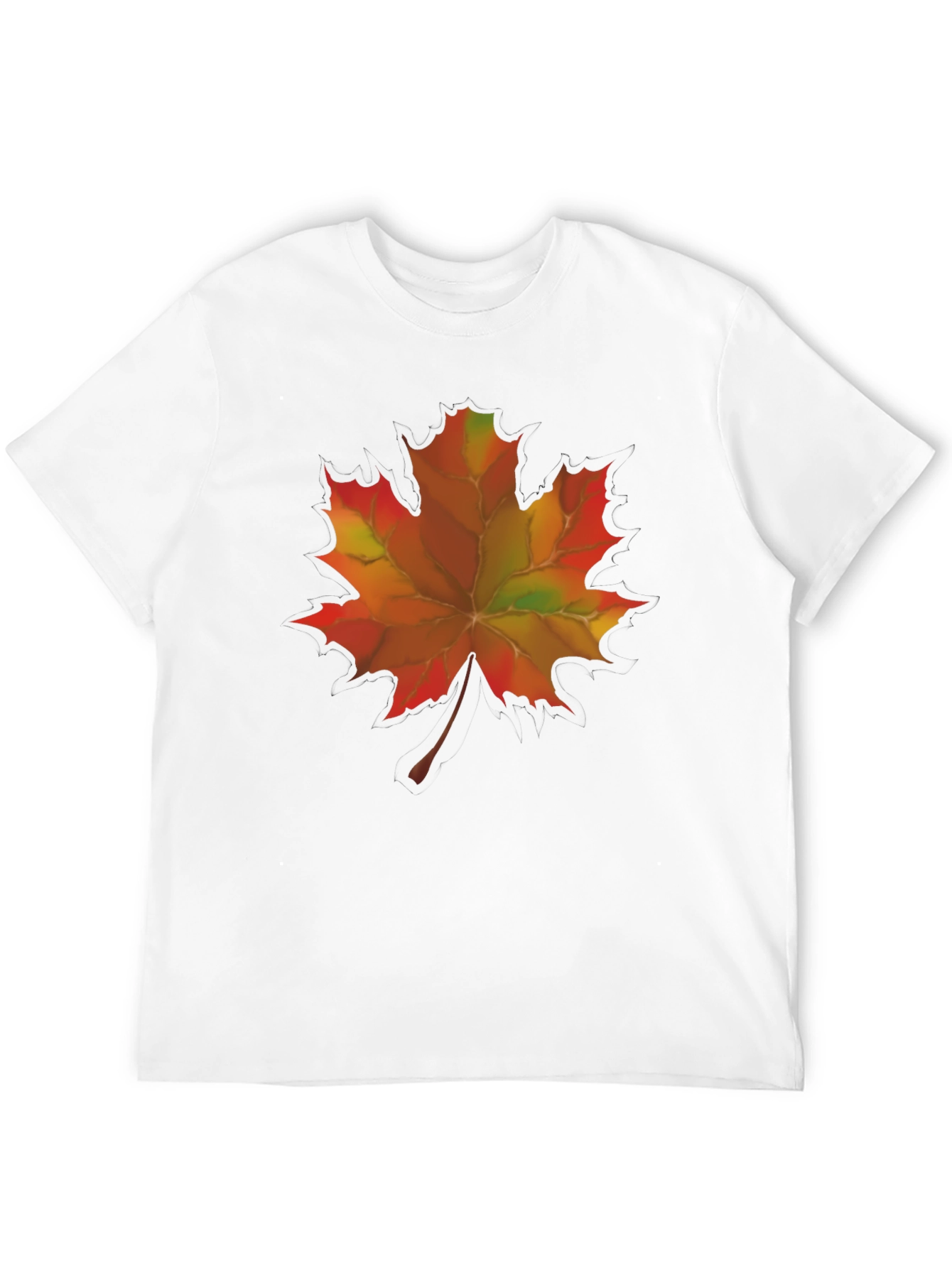 Fall Maple Leaf T-Shirt - Autumn Graphic Tee