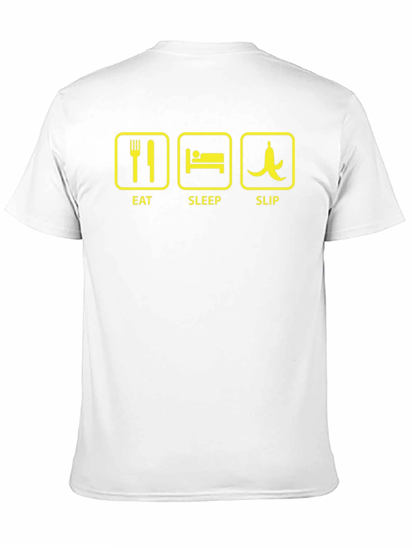 Eat Sleep Slip Funny Graphic T-Shirt