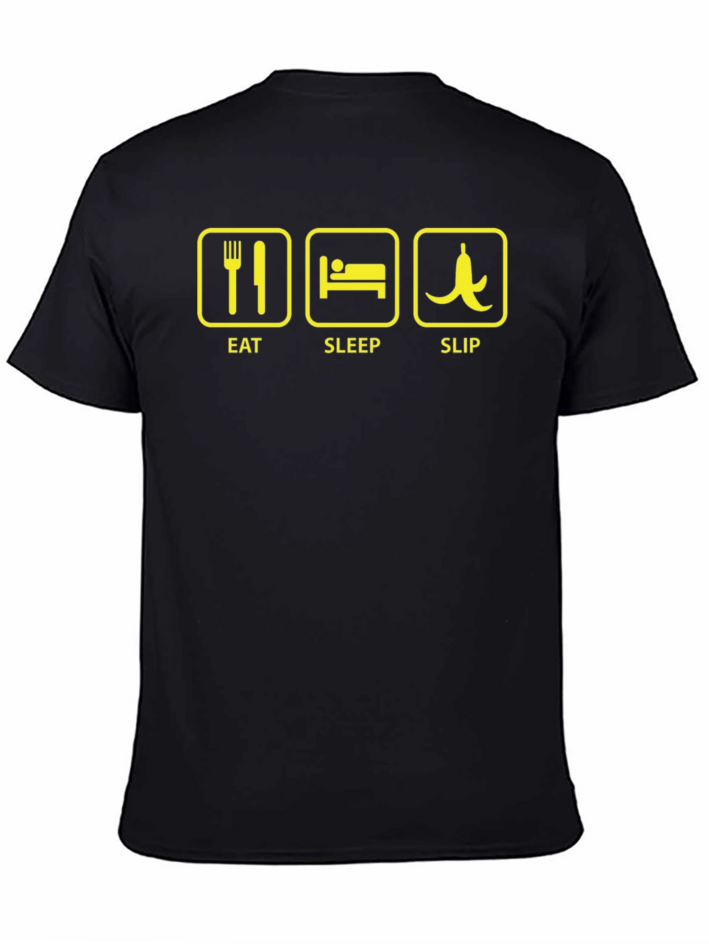 Eat Sleep Slip Funny Graphic T-Shirt
