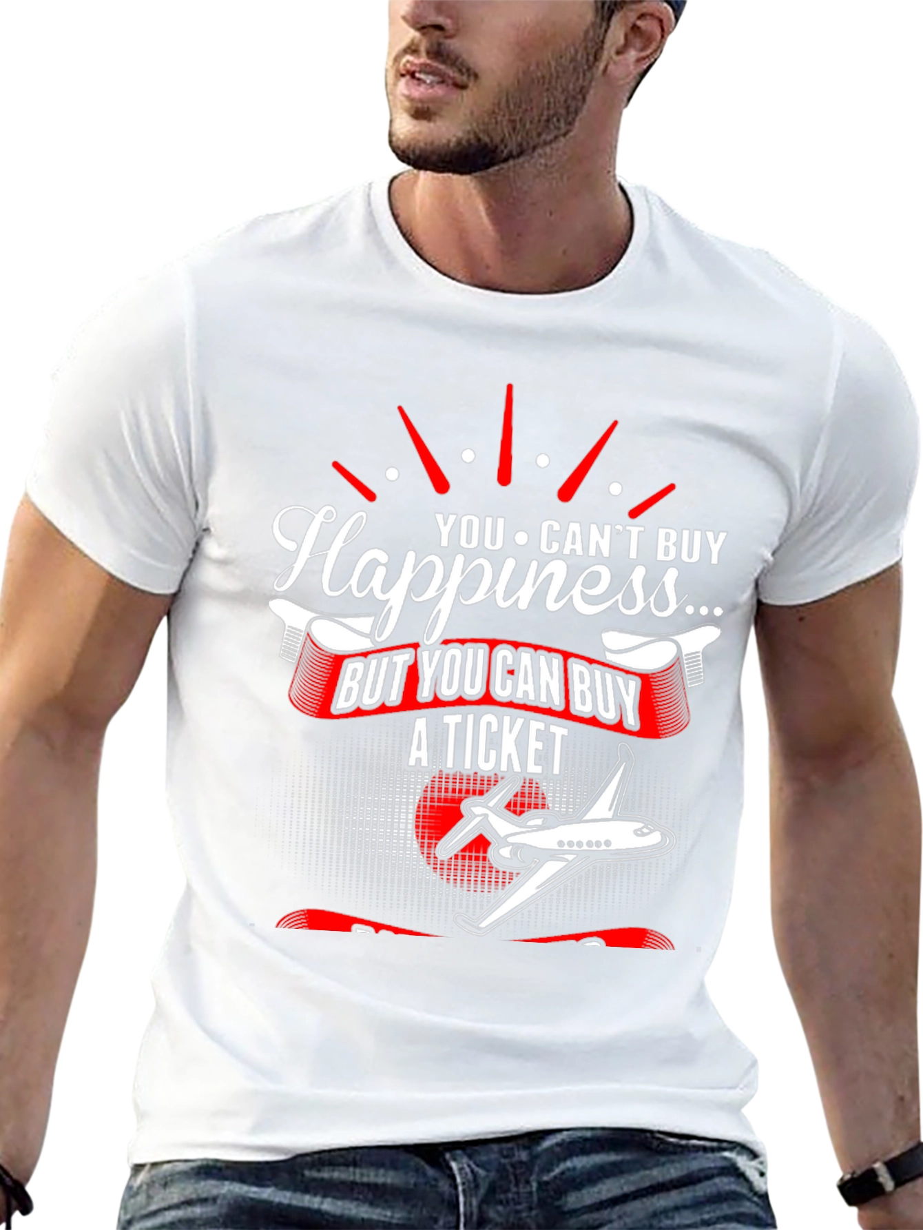 Aviation Happiness T-Shirt - Buy a Ticket!