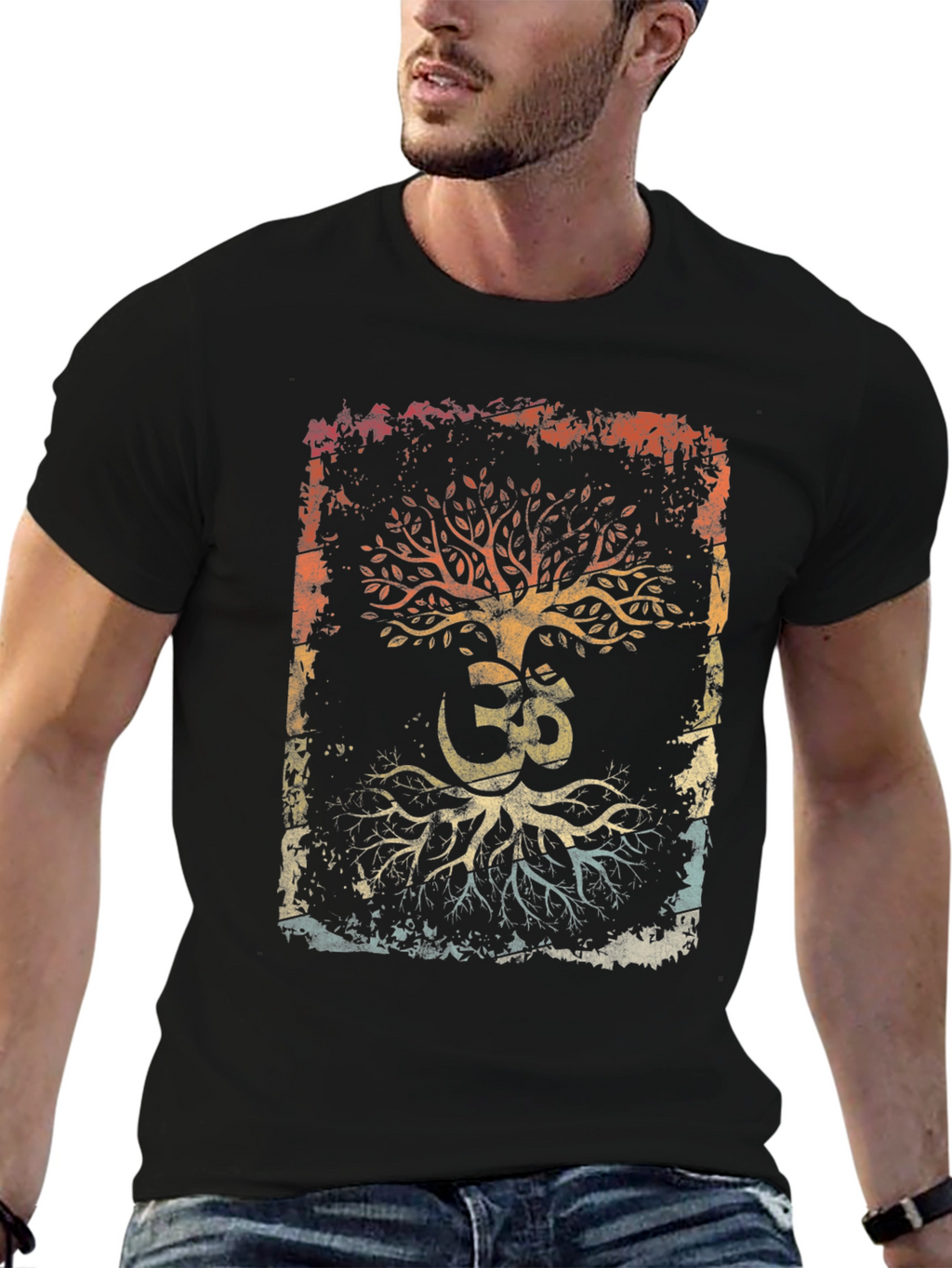 Om Tree of Life Graphic Tee