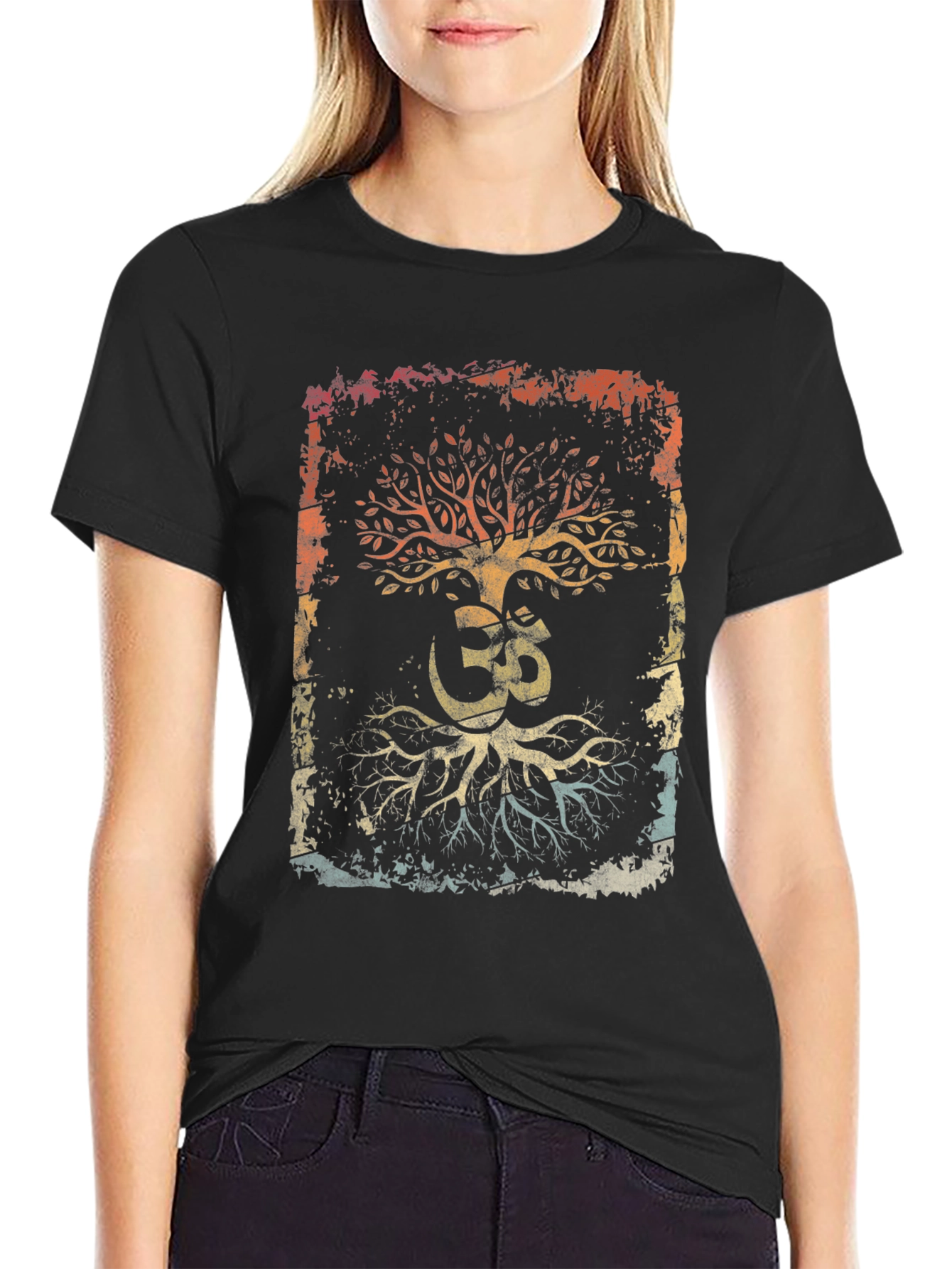 Om Tree of Life Graphic Tee