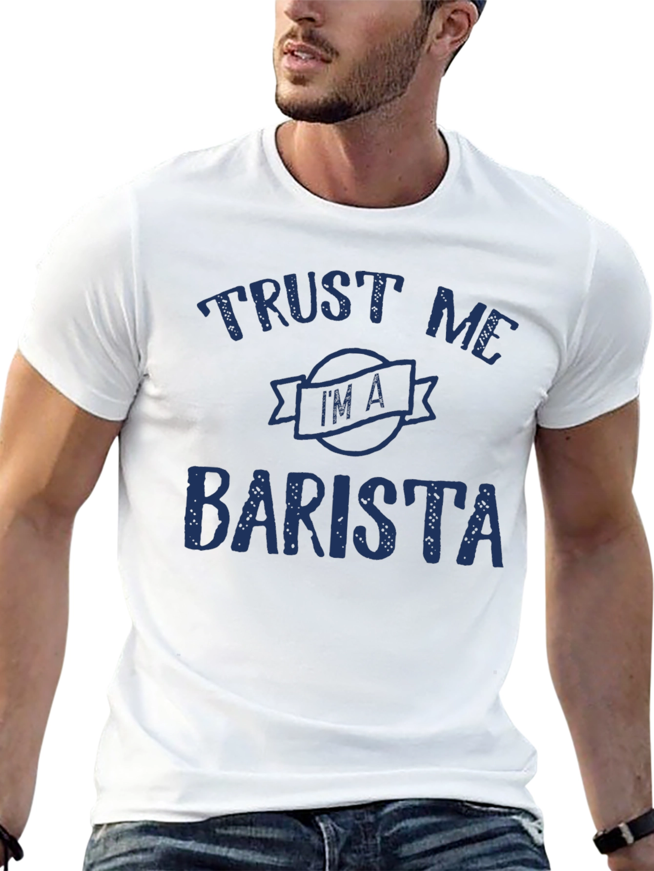 Trust Me Im A Barista Black Tee