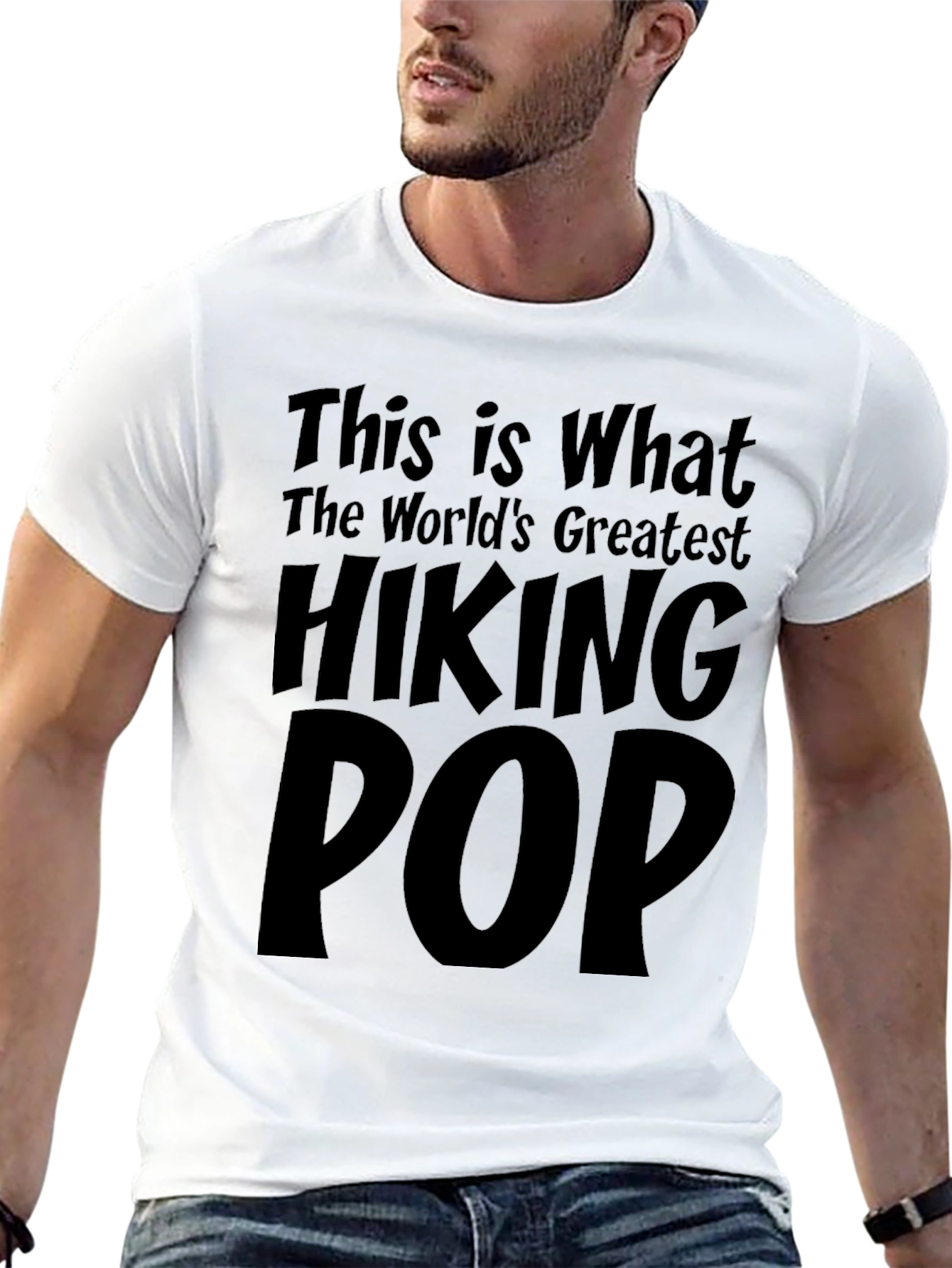 Hiking Pop Graphic Tee - Worlds Greatest Hiker