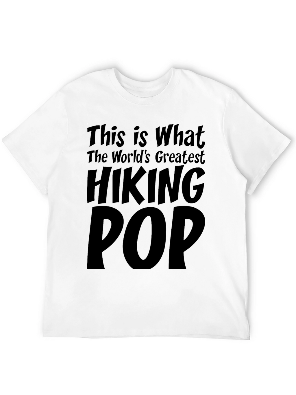 Hiking Pop Graphic Tee - Worlds Greatest Hiker