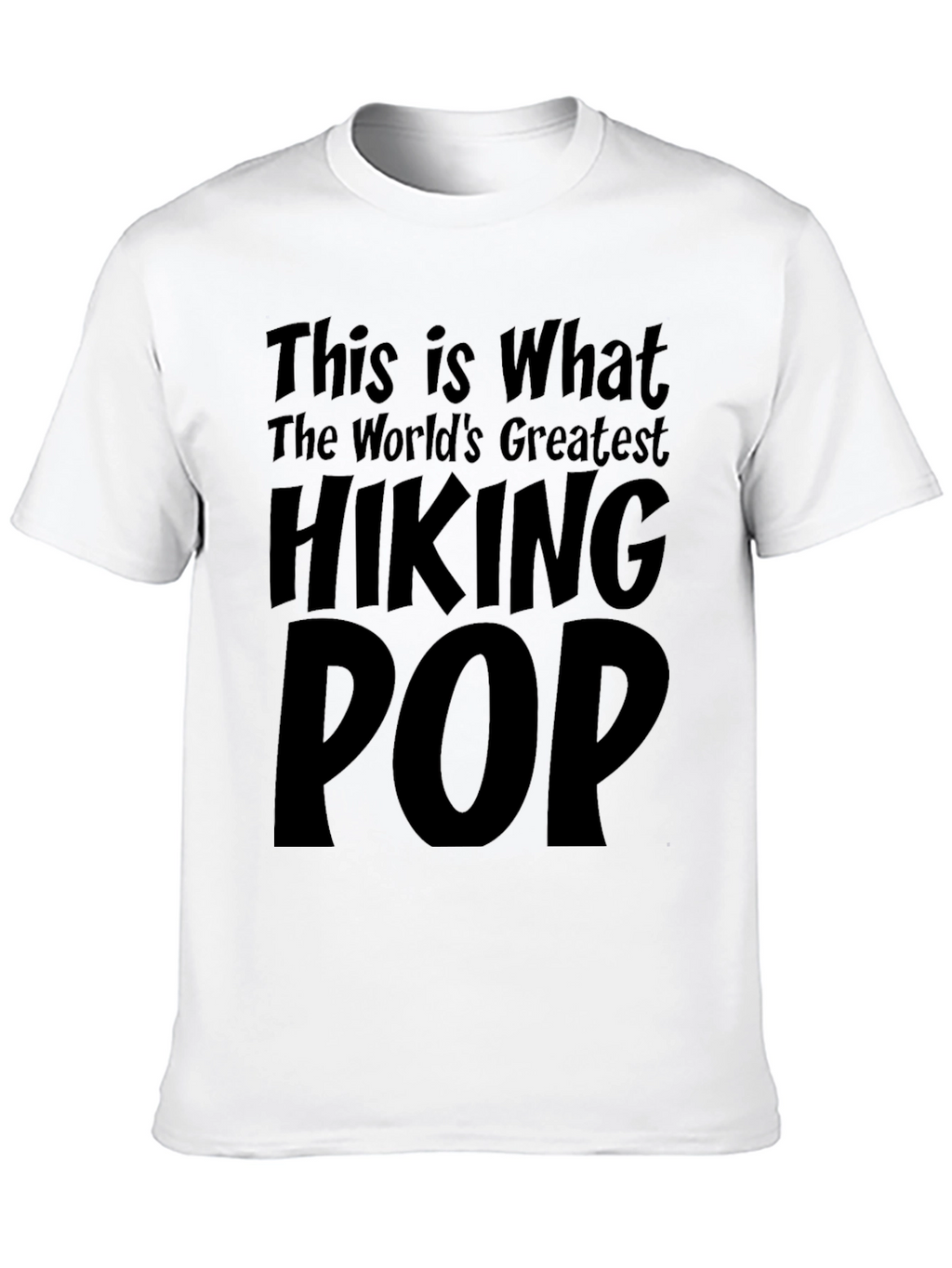 Hiking Pop Graphic Tee - Worlds Greatest Hiker
