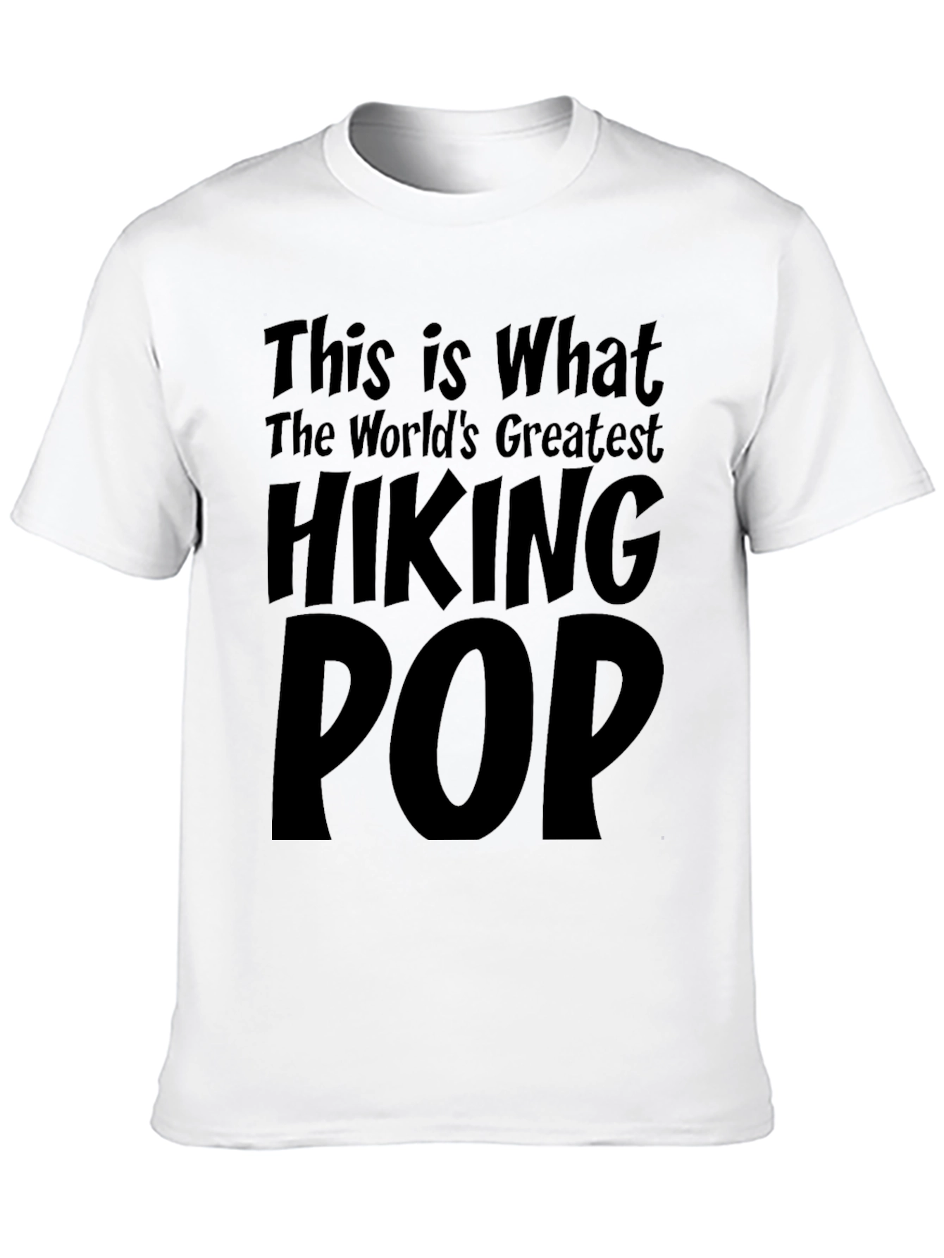 Hiking Pop Graphic Tee - Worlds Greatest Hiker
