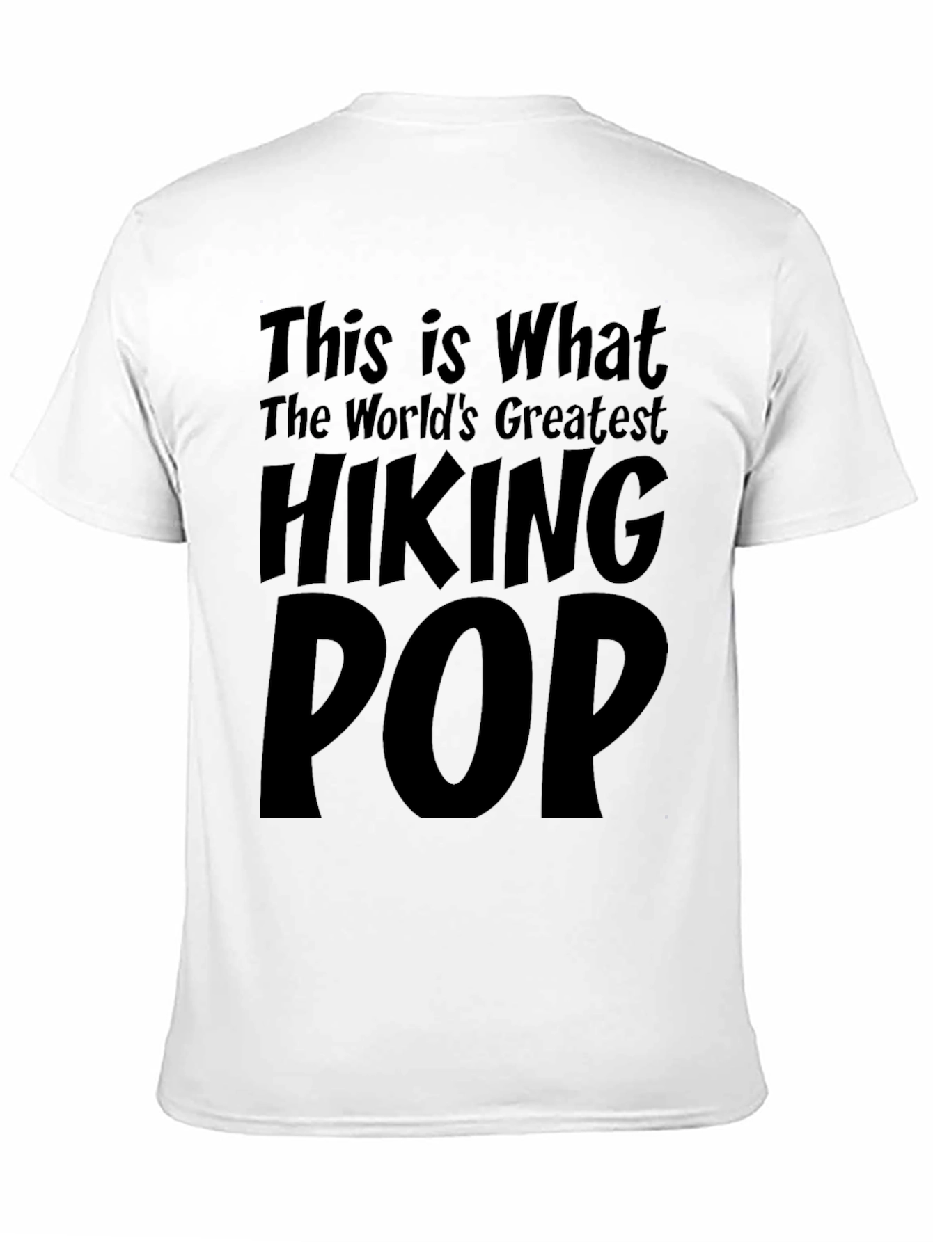 Hiking Pop Graphic Tee - Worlds Greatest Hiker