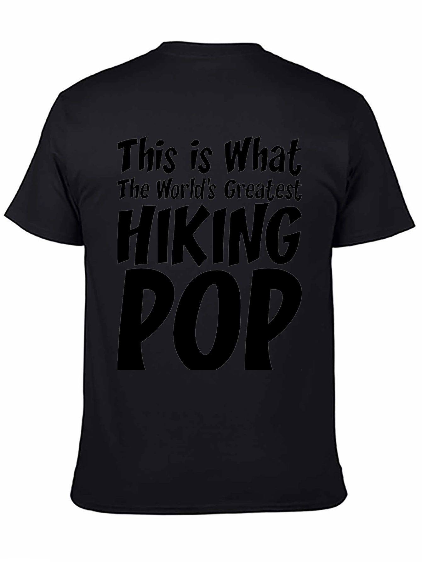 Hiking Pop Graphic Tee - Worlds Greatest Hiker