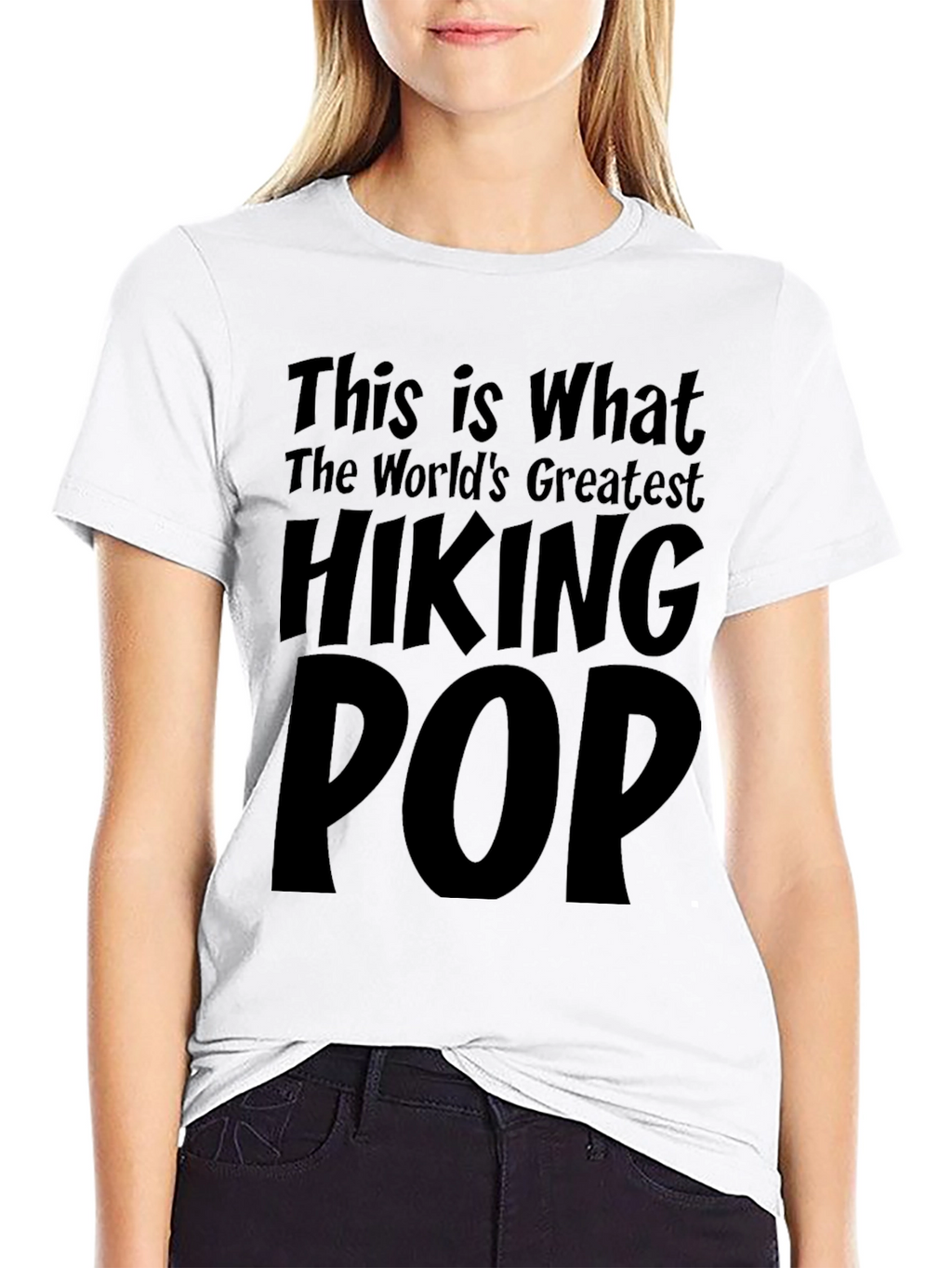 Hiking Pop Graphic Tee - Worlds Greatest Hiker