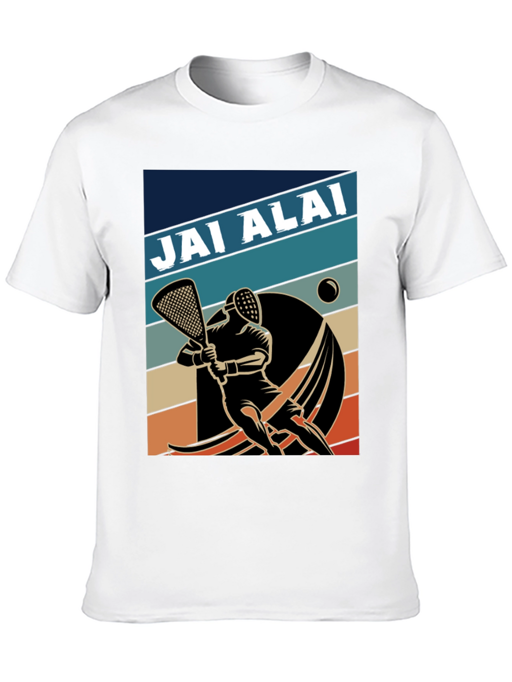 Jai Alai Retro T-Shirt - Basque Sportswear Tee