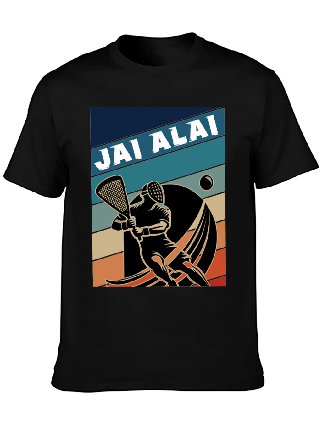 Jai Alai Retro T-Shirt - Basque Sportswear Tee