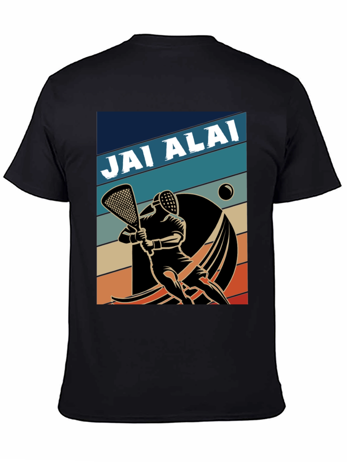 Jai Alai Retro T-Shirt - Basque Sportswear Tee