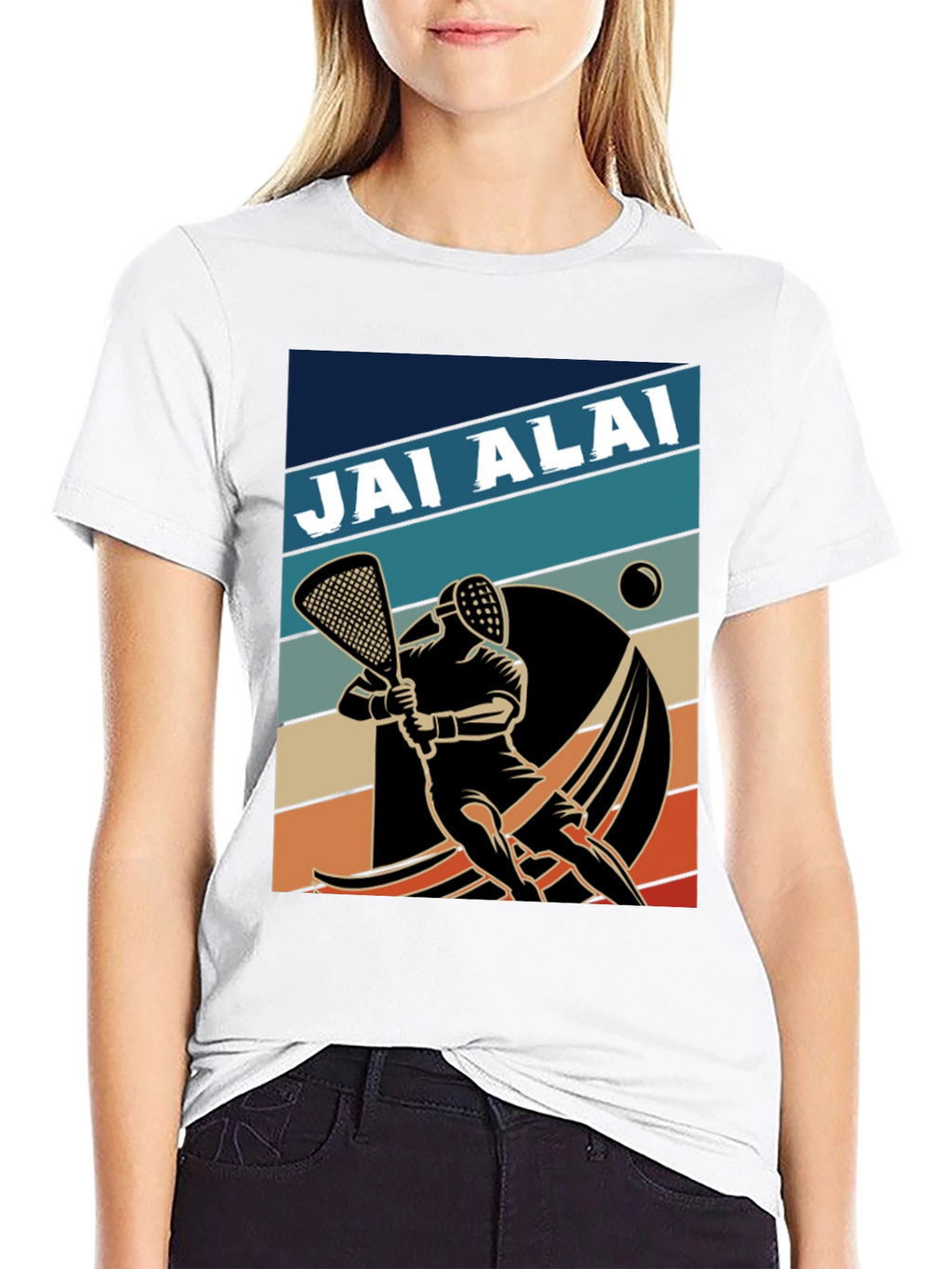 Jai Alai Retro T-Shirt - Basque Sportswear Tee