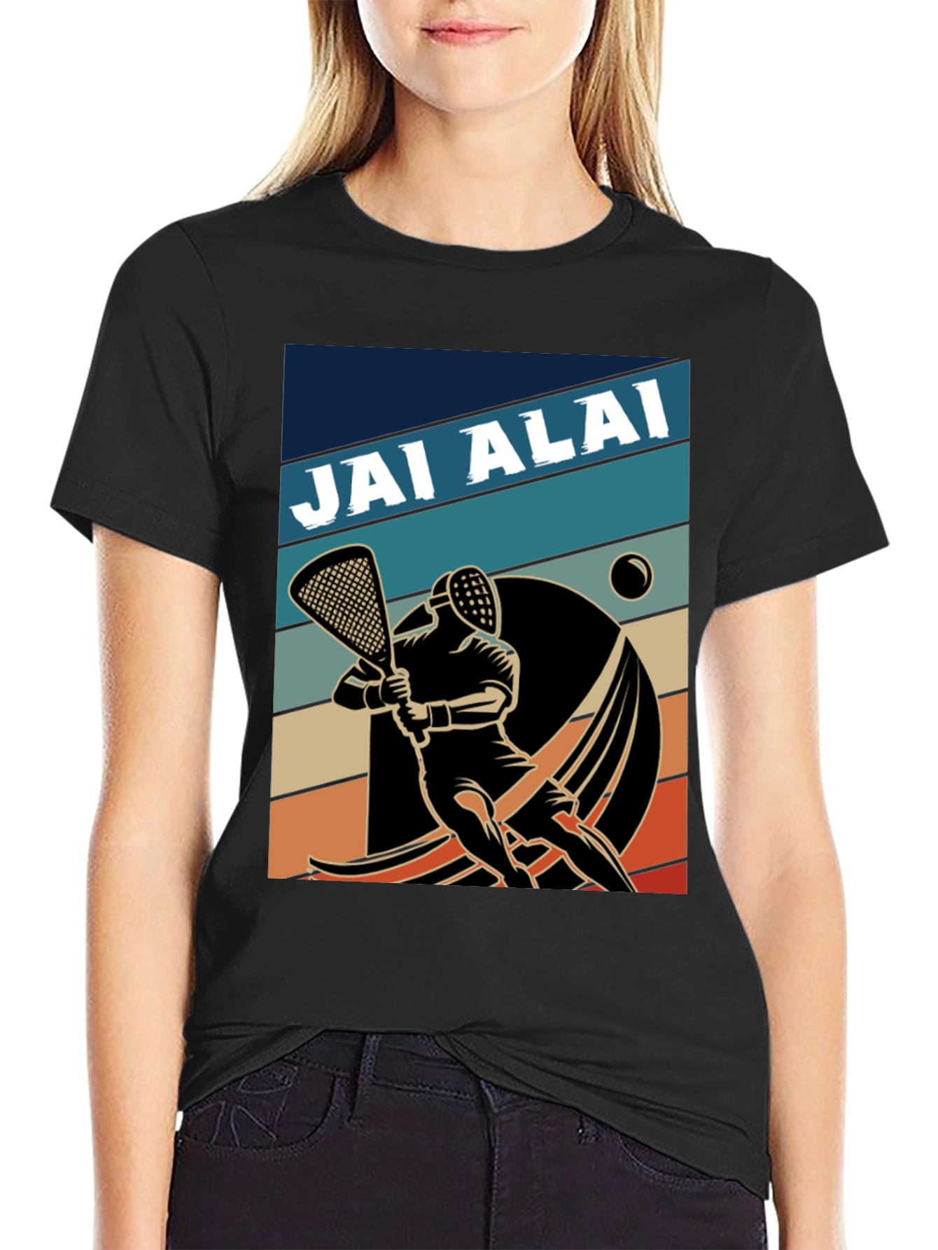 Jai Alai Retro T-Shirt - Basque Sportswear Tee