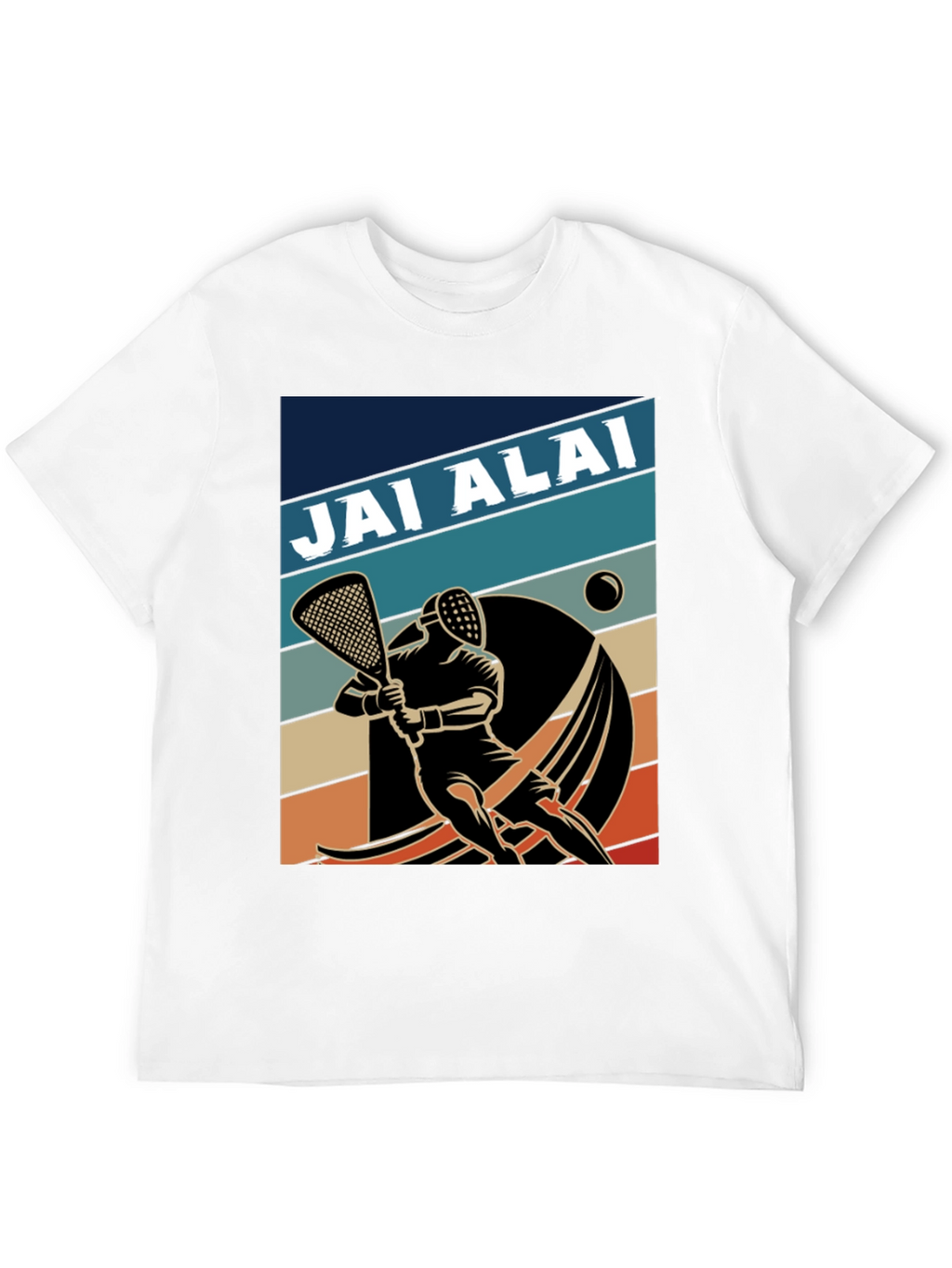 Jai Alai Retro T-Shirt - Basque Sportswear Tee