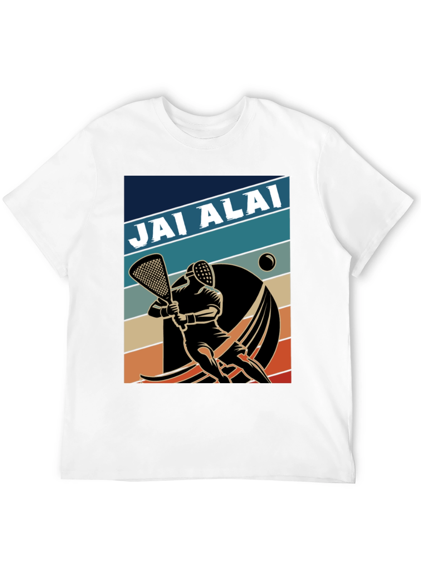 Jai Alai Retro T-Shirt - Basque Sportswear Tee