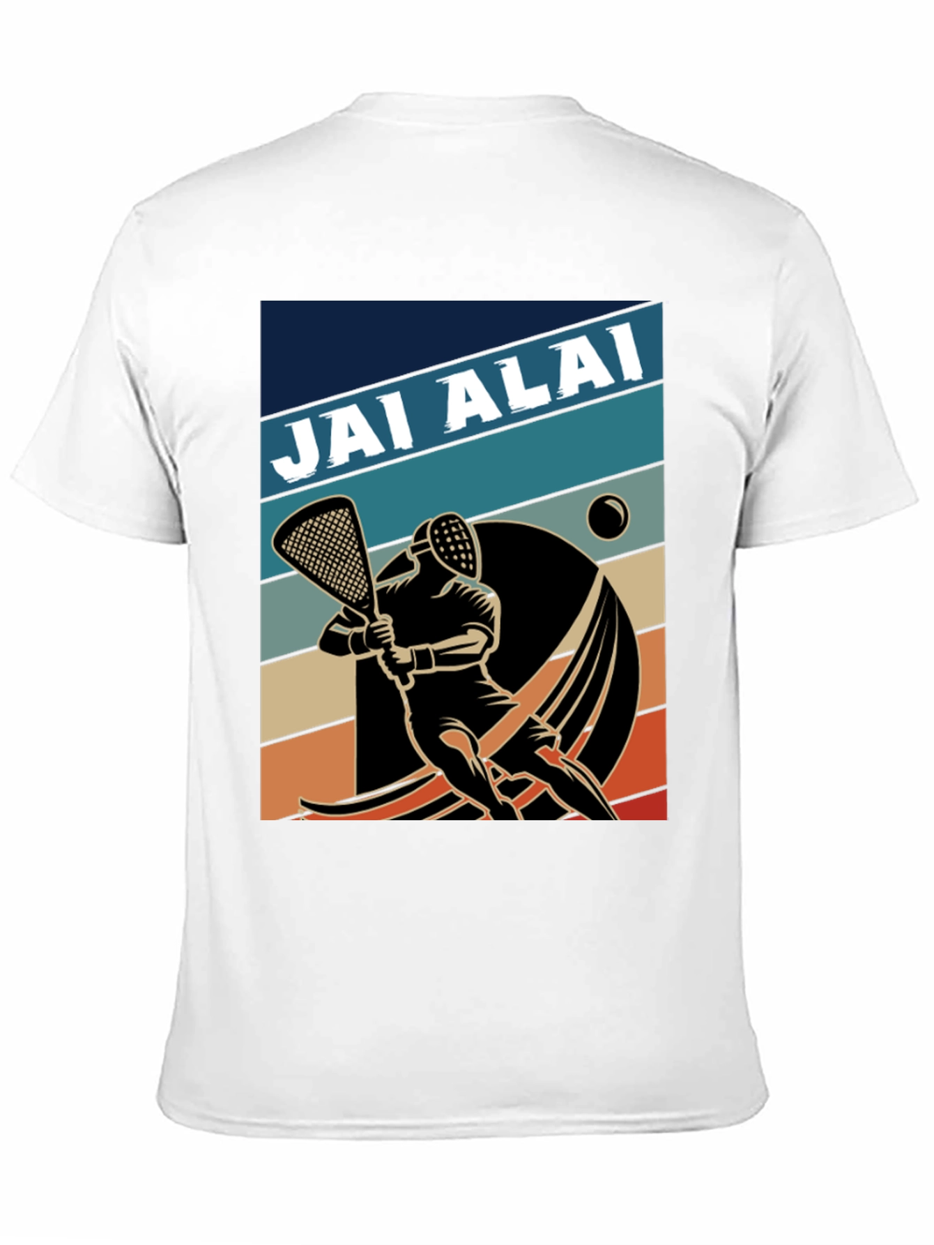 Jai Alai Retro T-Shirt - Basque Sportswear Tee