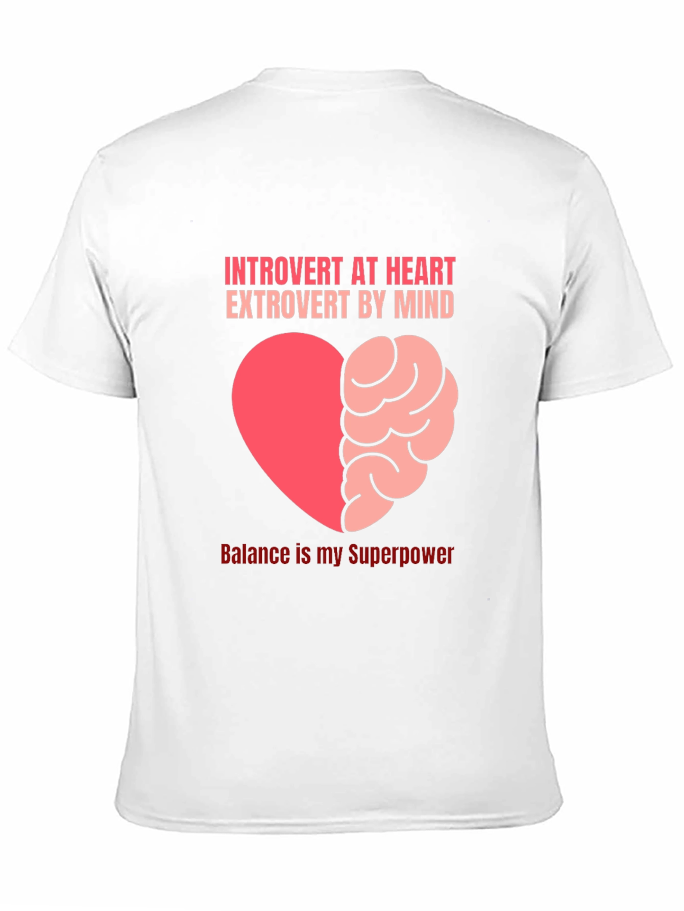 Introvert Heart Extrovert Mind T-Shirt