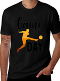 Game Day Soccer T-Shirt for Sports Fans