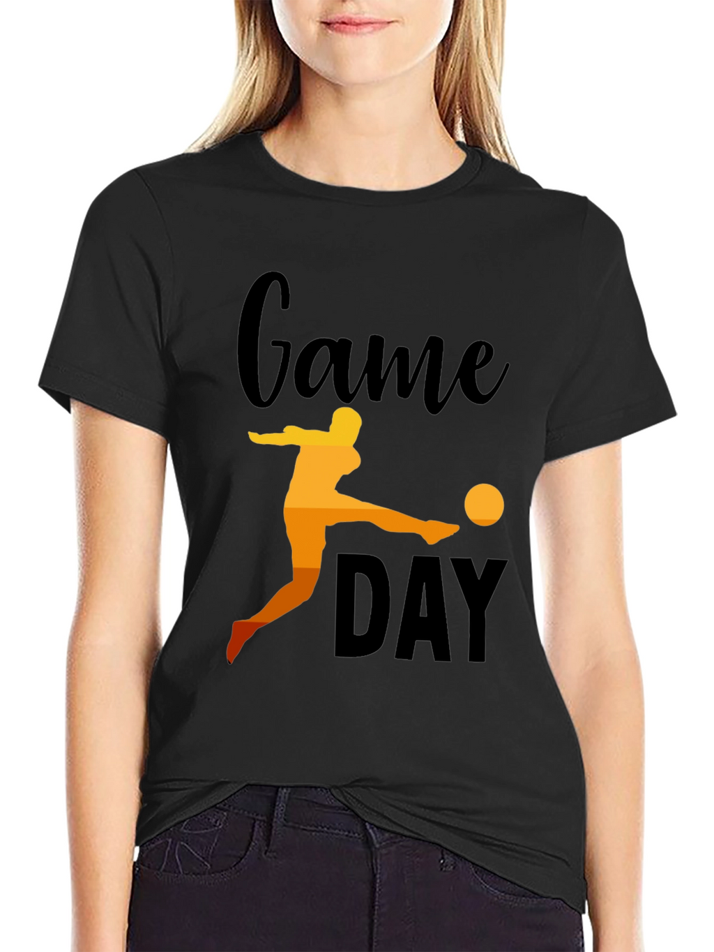 Game Day Soccer T-Shirt for Sports Fans