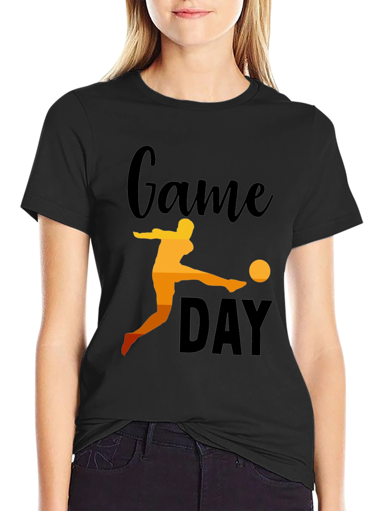 Game Day Soccer T-Shirt for Sports Fans