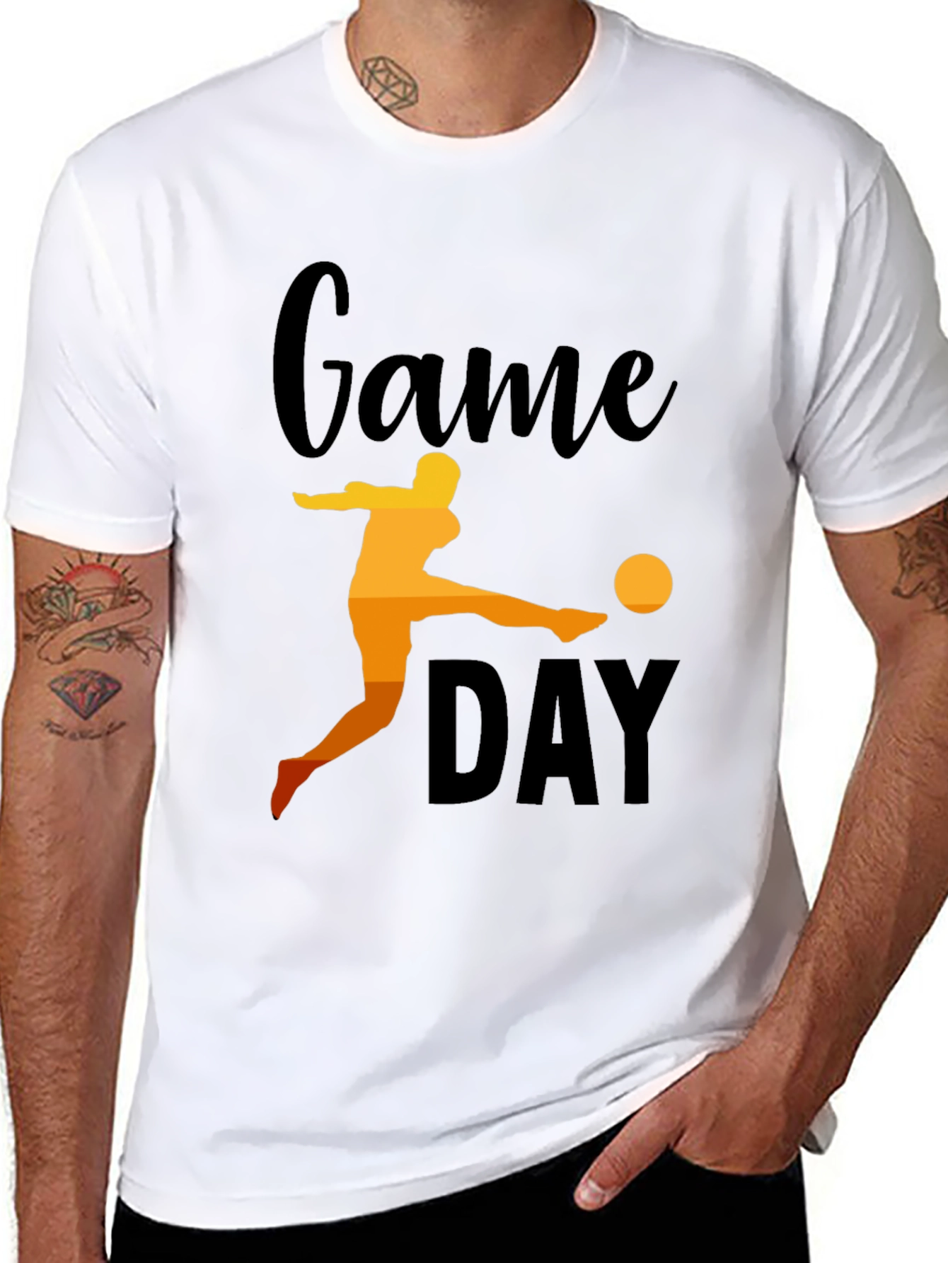 Game Day Soccer T-Shirt for Sports Fans