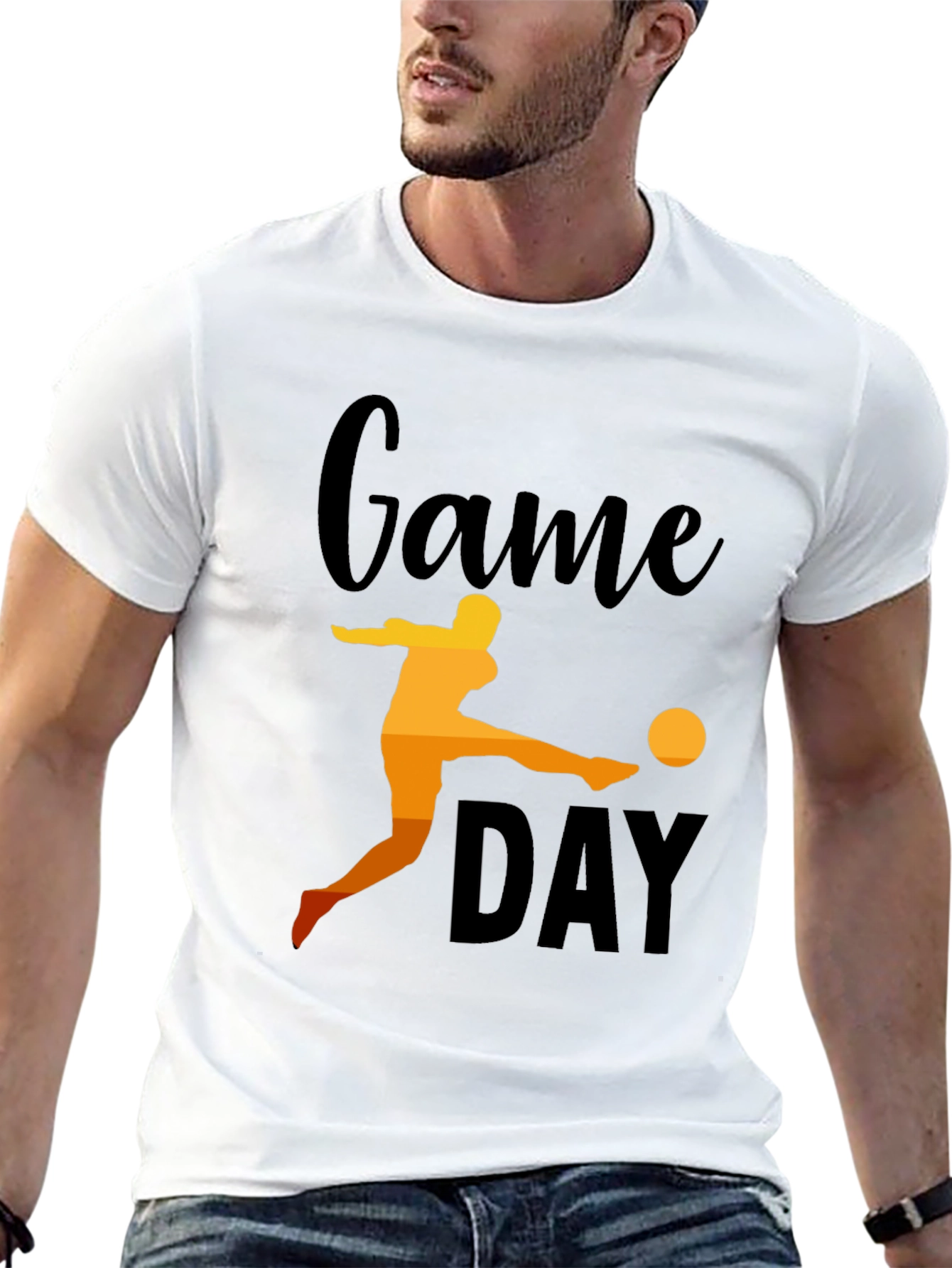 Game Day Soccer T-Shirt for Sports Fans