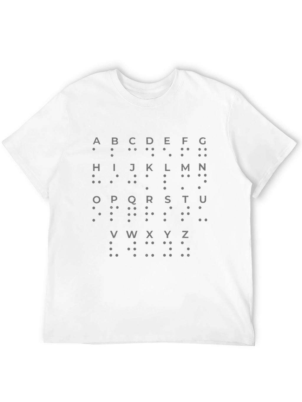Braille Alphabet T-Shirt