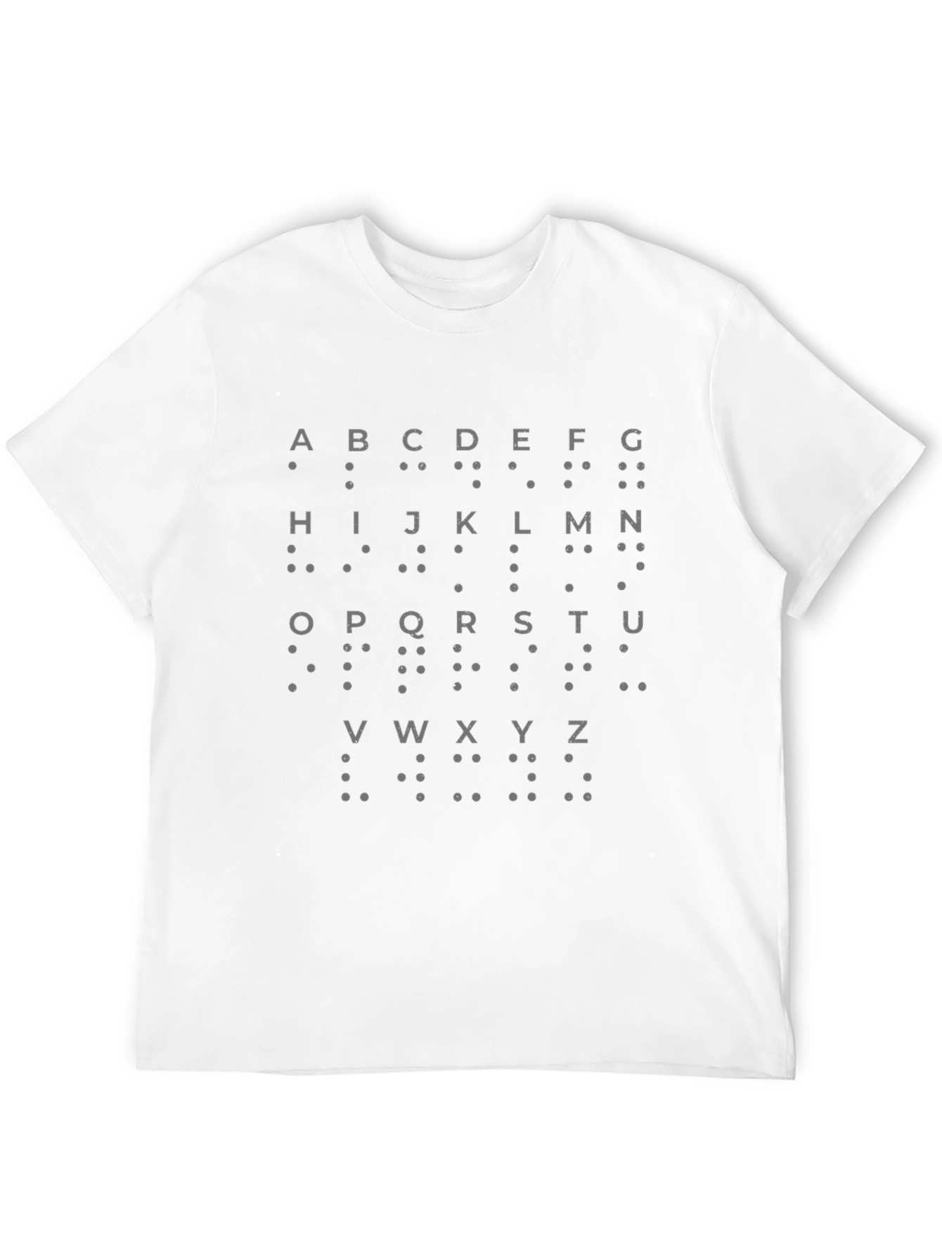 Braille Alphabet T-Shirt