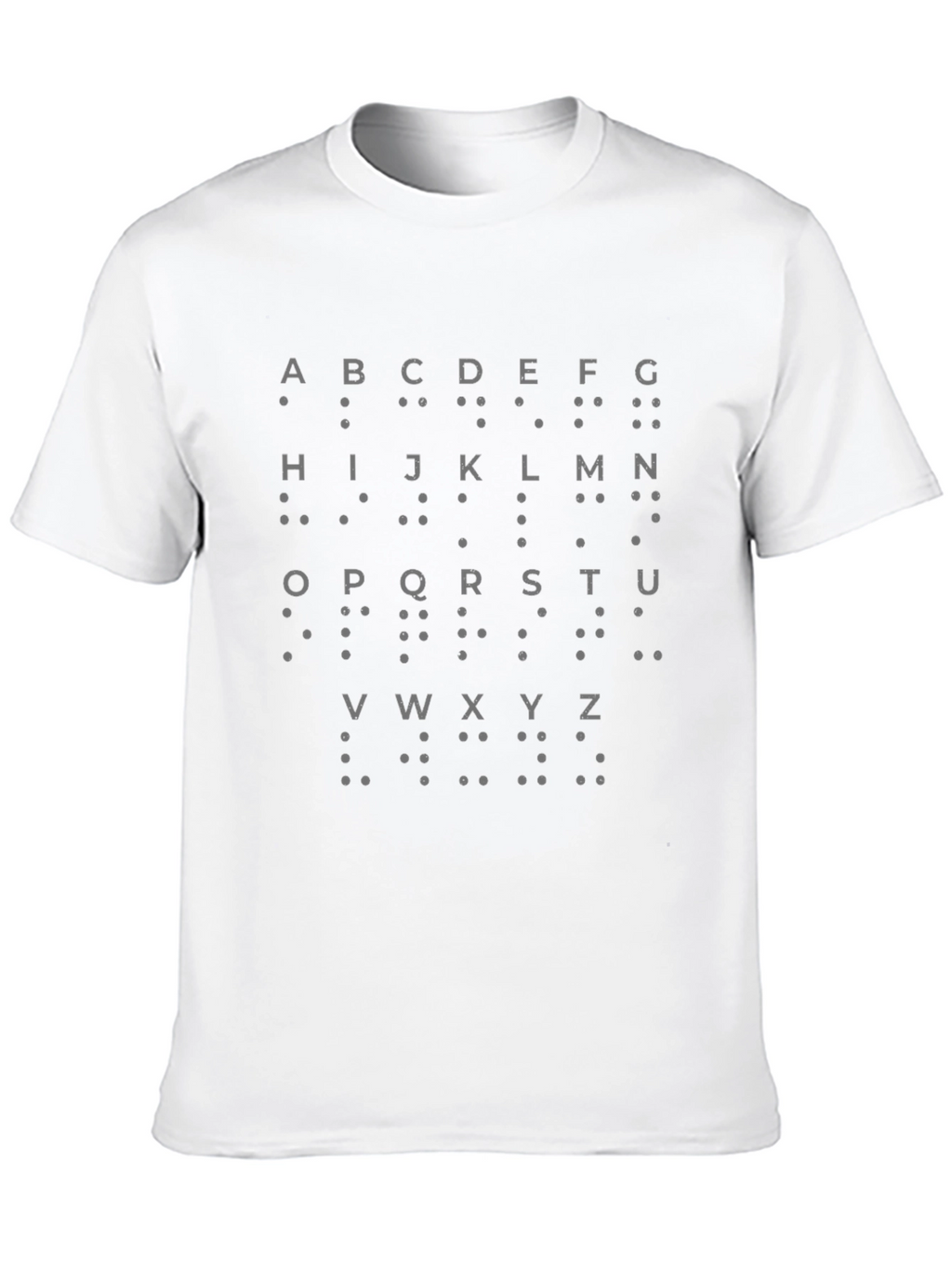Braille Alphabet T-Shirt