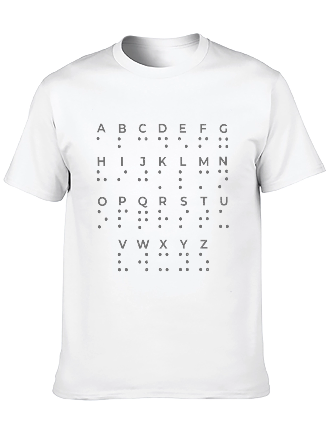 Braille Alphabet T-Shirt