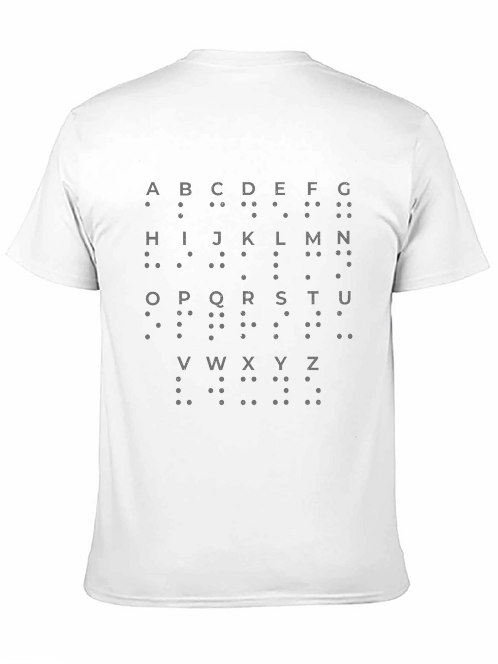 Braille Alphabet T-Shirt