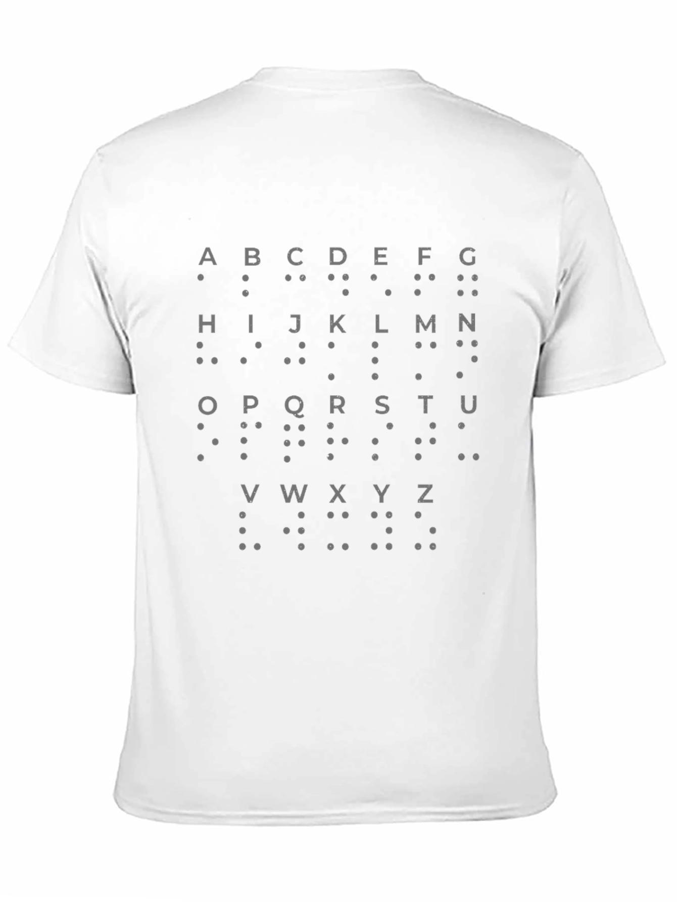 Braille Alphabet T-Shirt