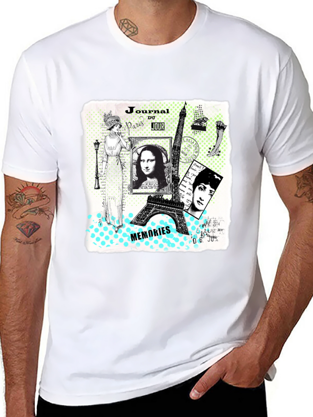 Paris Memories Graphic Tee
