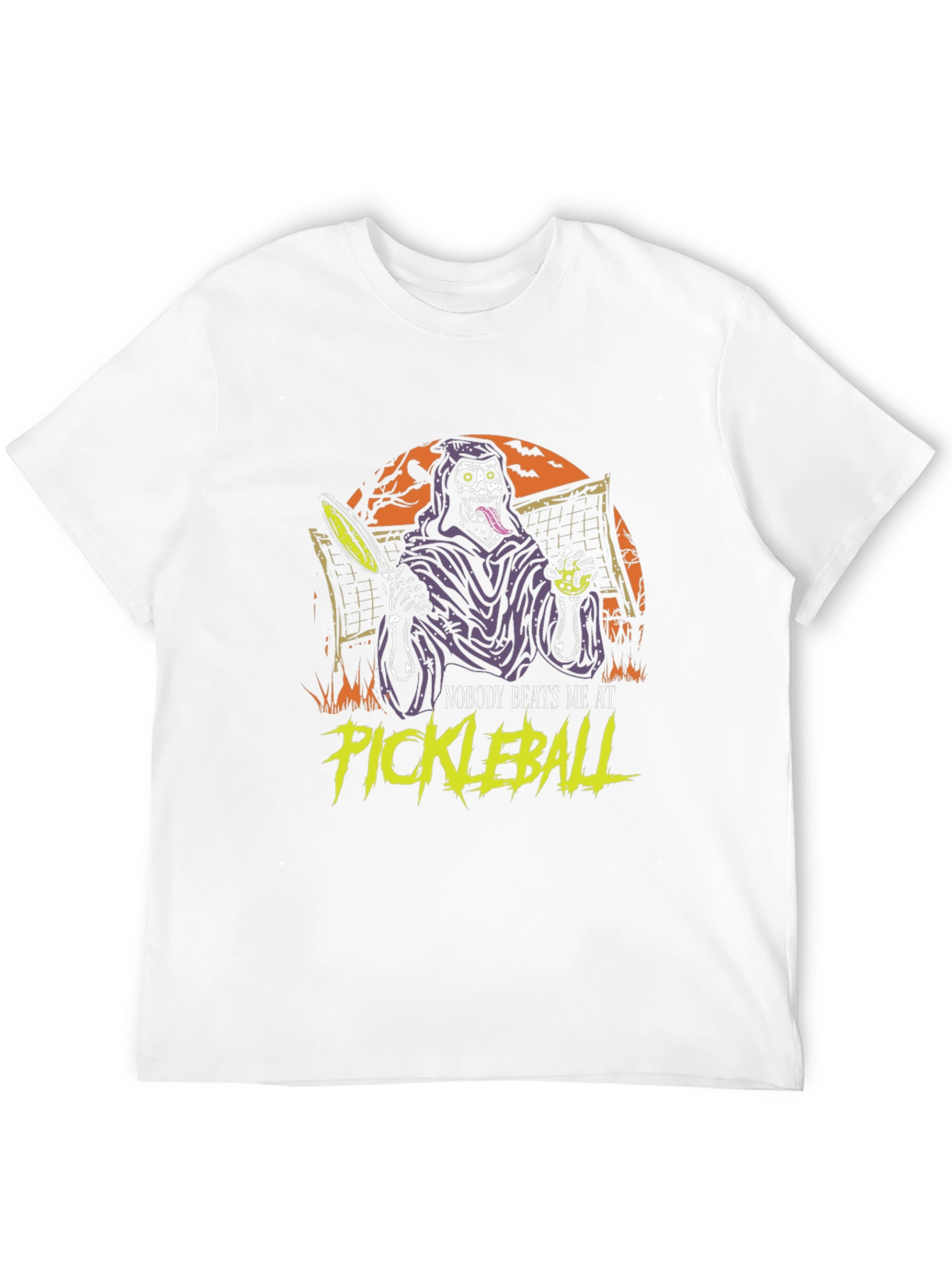 Pickleball Reaper T-Shirt - Nobody Beats Me!