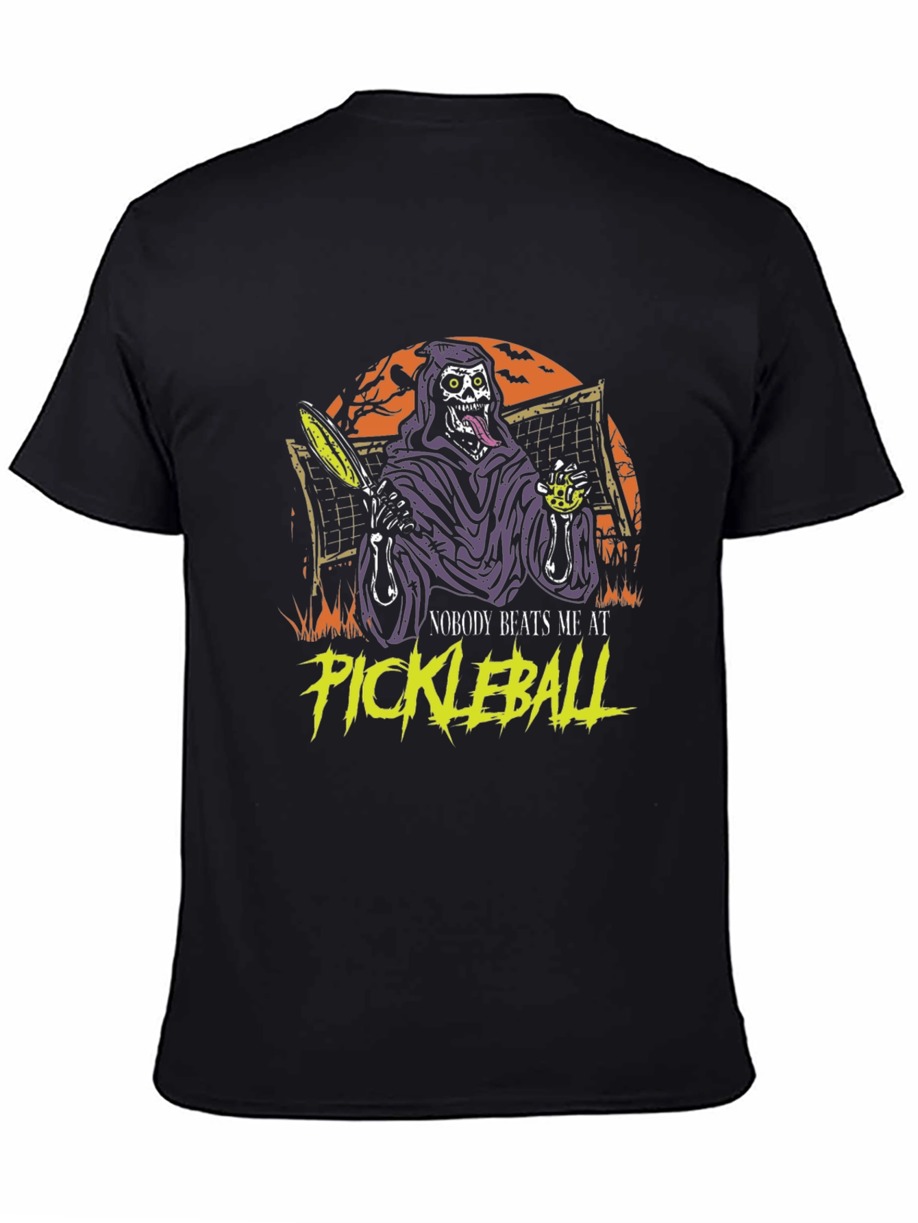 Pickleball Reaper T-Shirt - Nobody Beats Me!