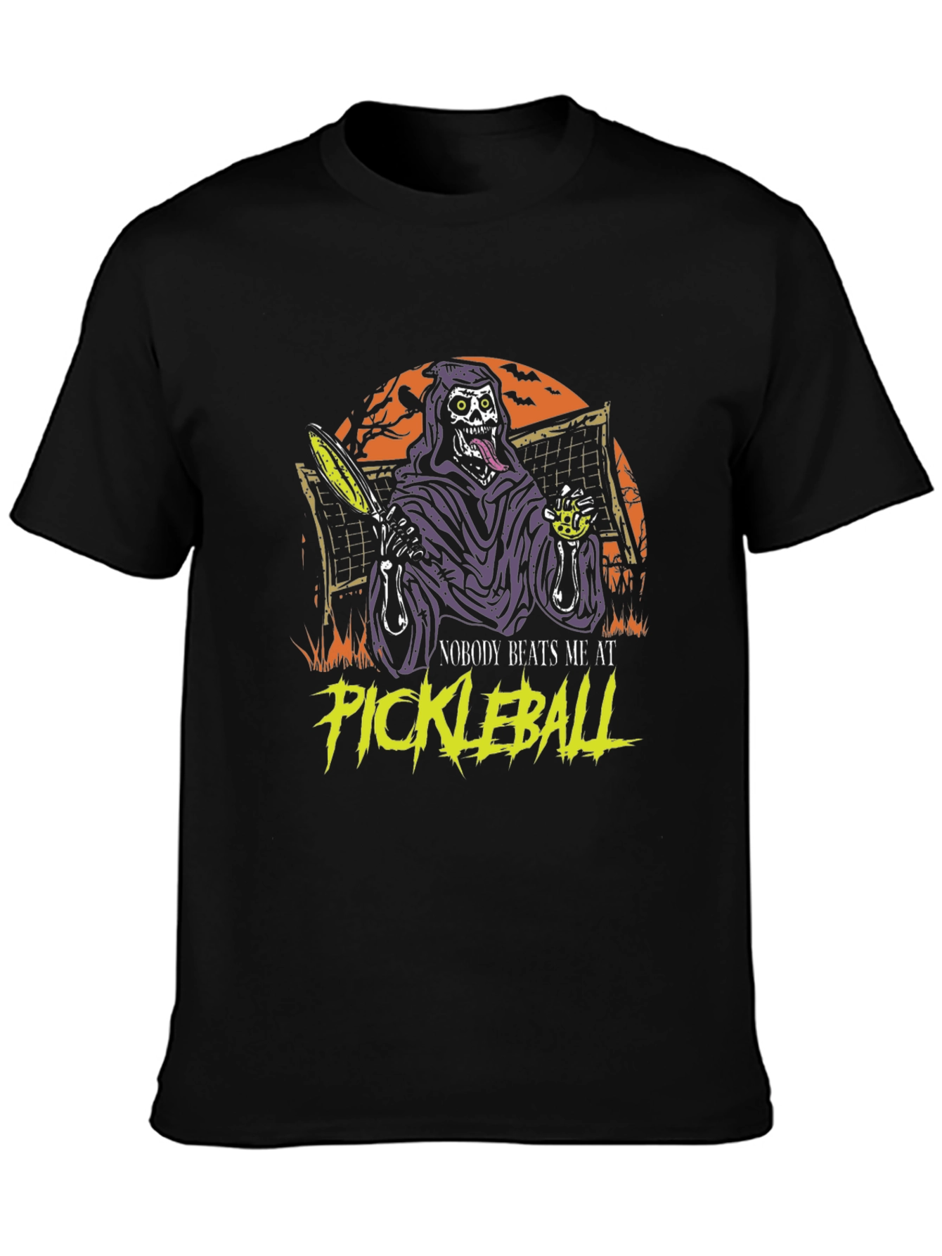 Pickleball Reaper T-Shirt - Nobody Beats Me!