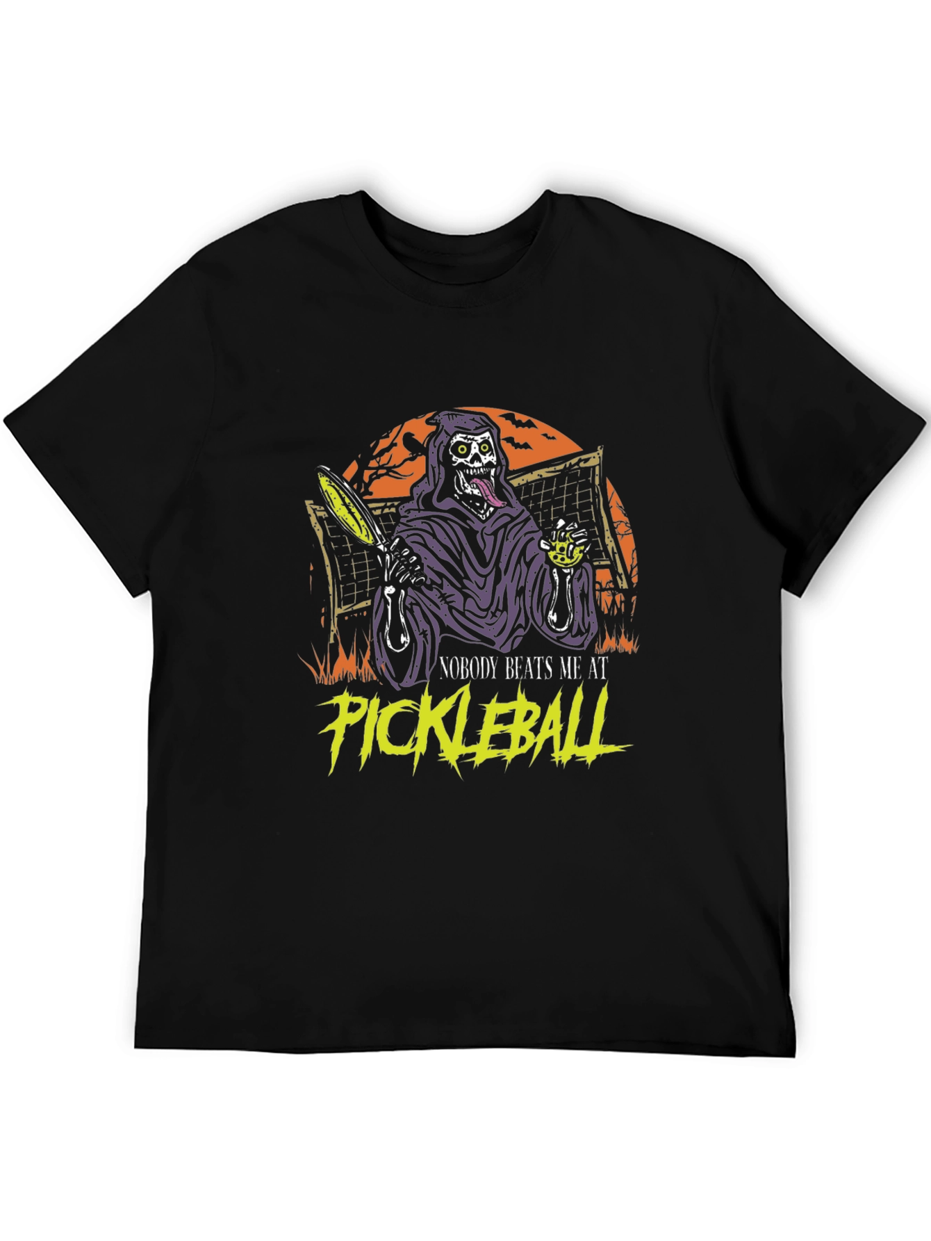 Pickleball Reaper T-Shirt - Nobody Beats Me!